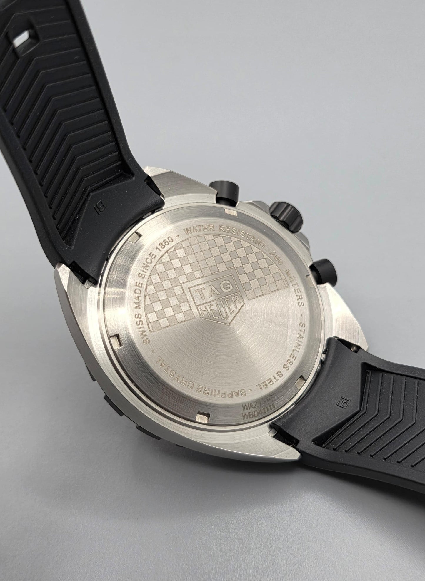 High Quality Luxury Branded Watch - Silver & Black