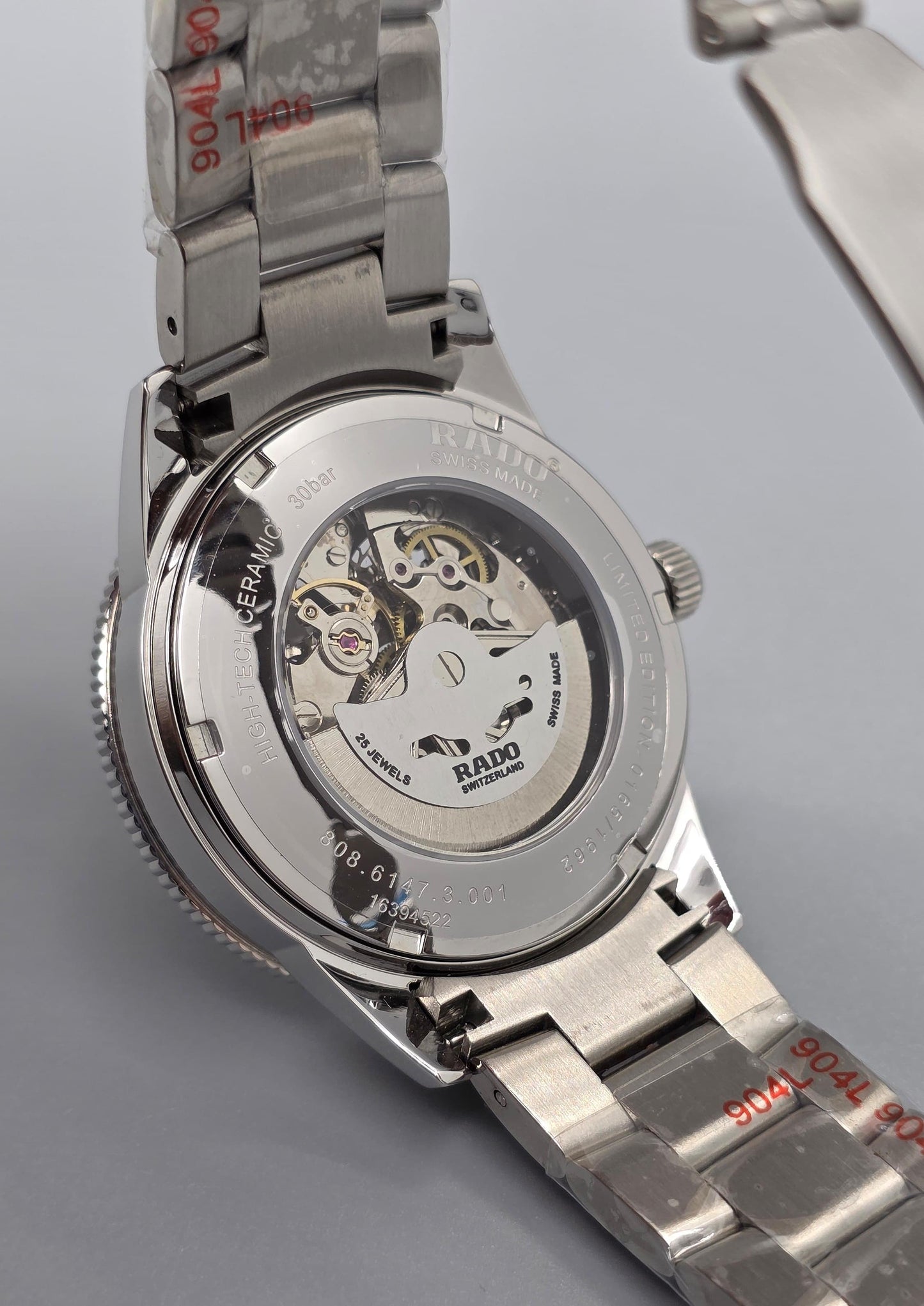 Luxury Skeleton Dial Watch – Automatic, Sapphire Bezel