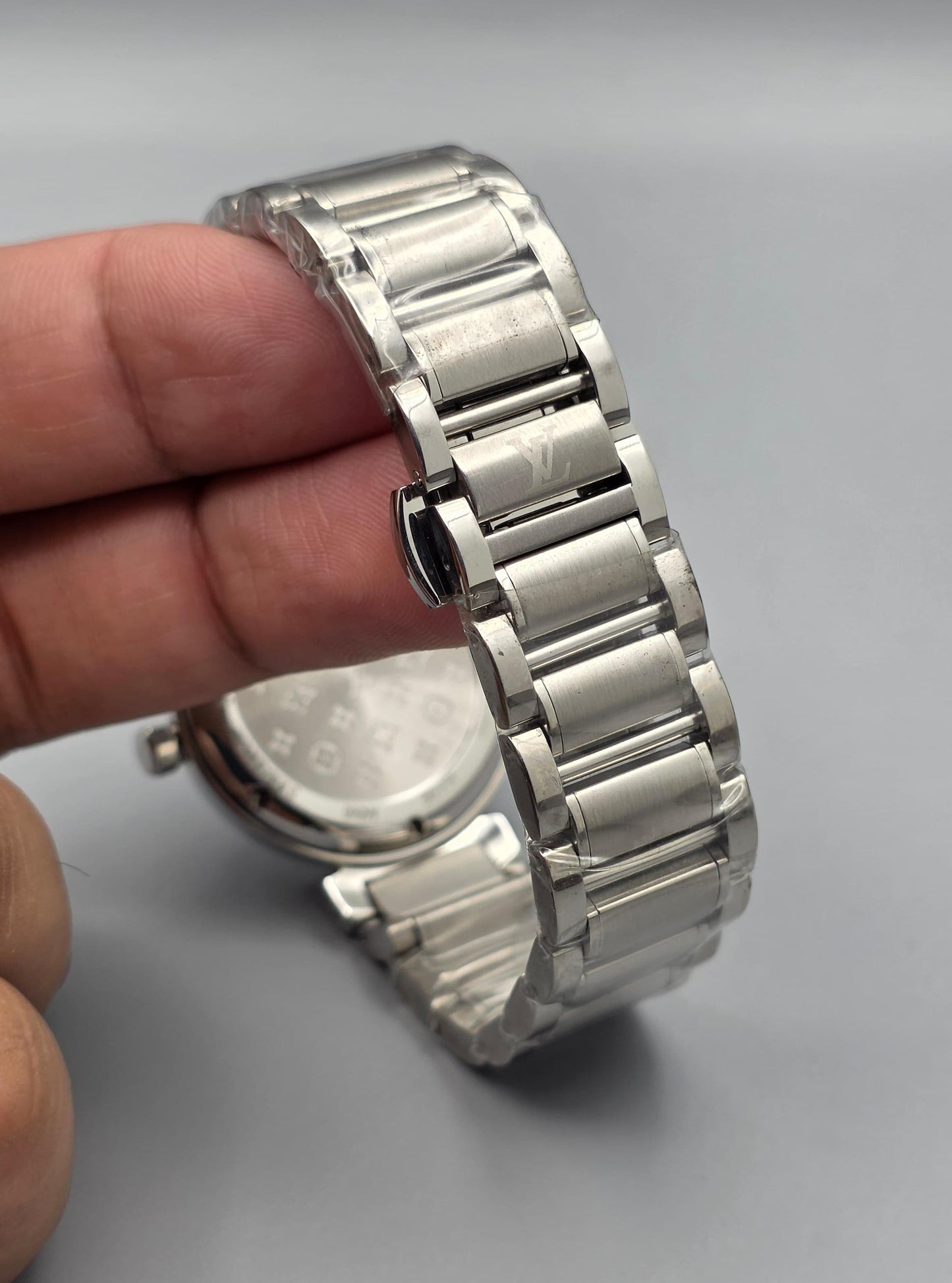 Luxury Brown Crystal Dial – Silver Ladies Edition