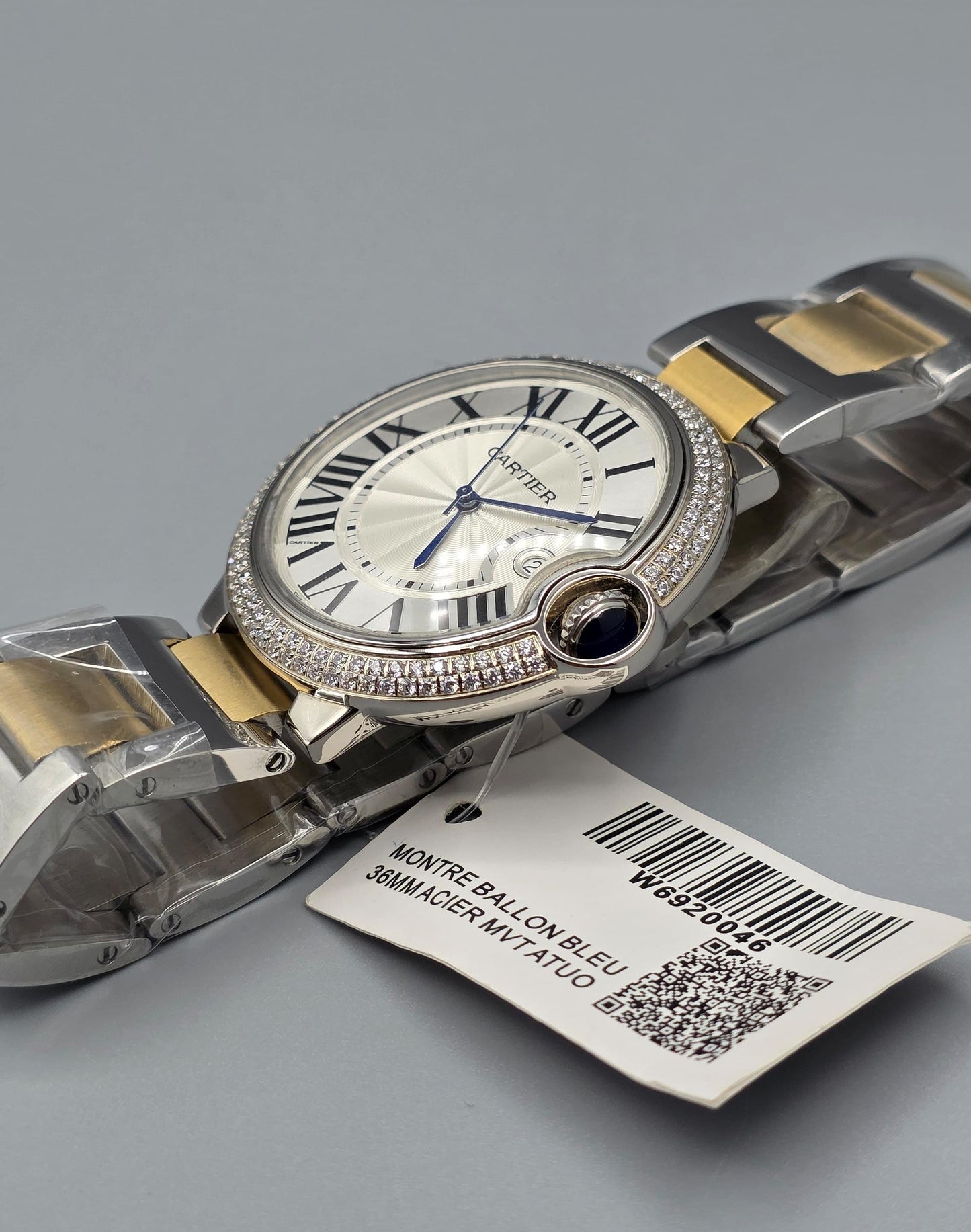 High Quality Luxury Branded Watch - Two Tone Chain