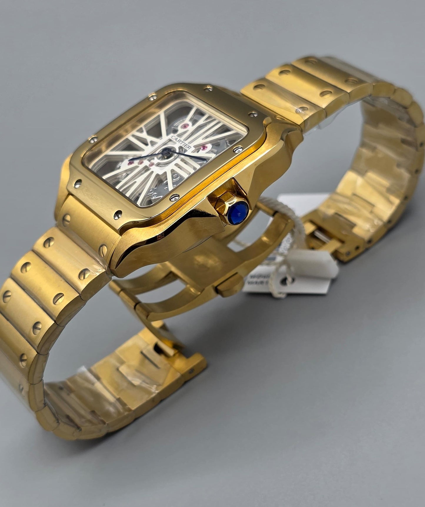 High Quality Luxury Branded Watch - Gold Chain