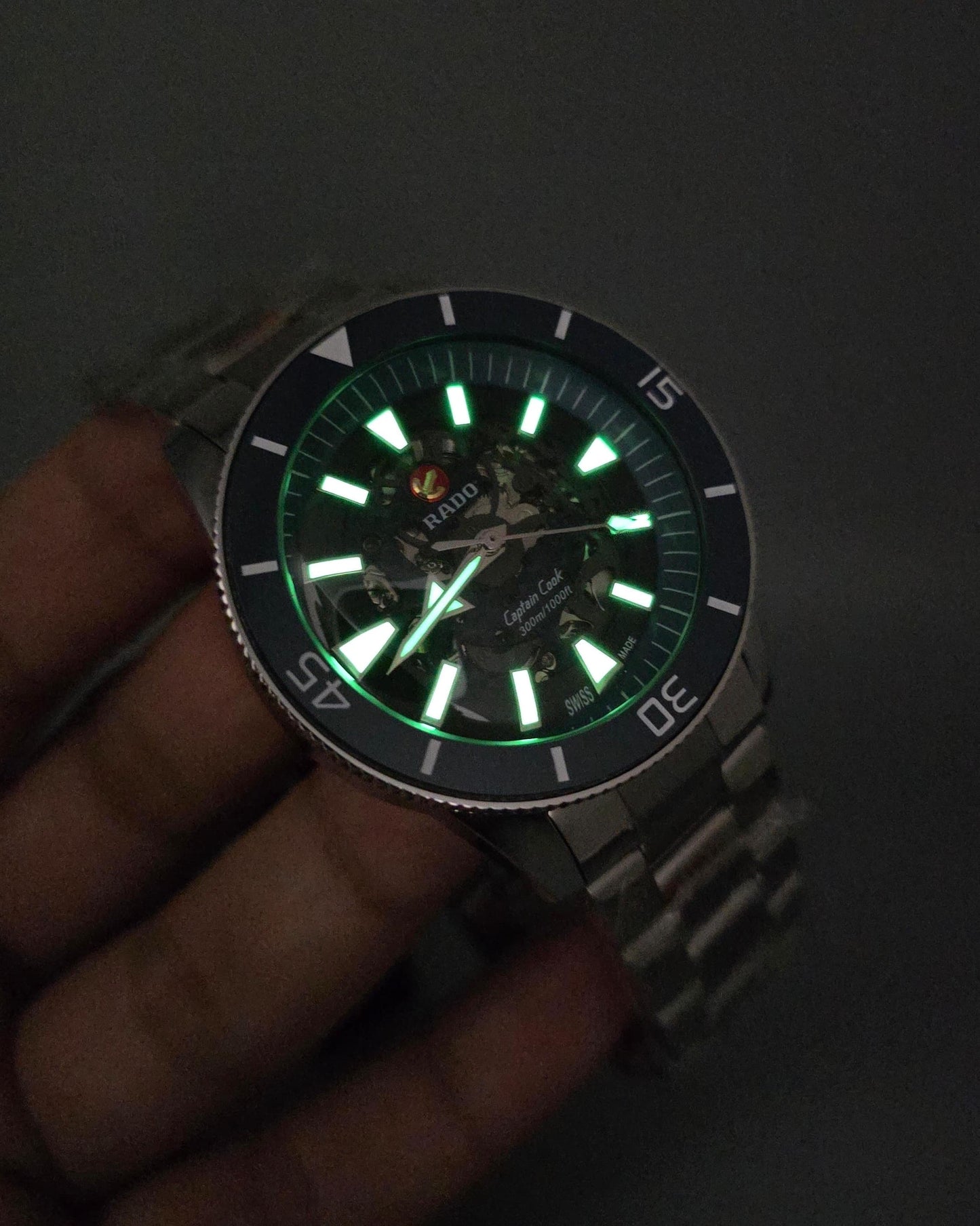 Luxury Skeleton Dial Watch – Automatic, Sapphire Bezel