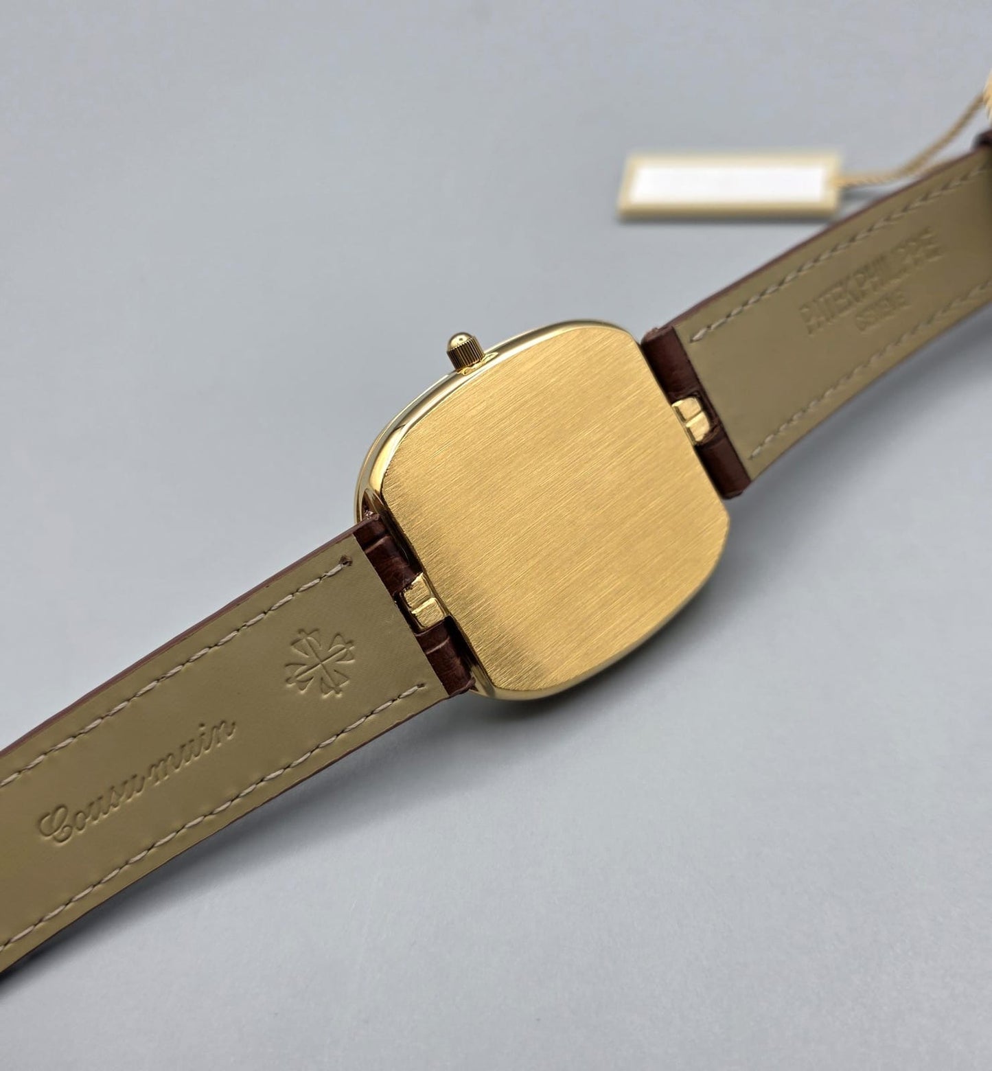 Luxury Dress Watch – Golden Ellipse Blue Dial Edition