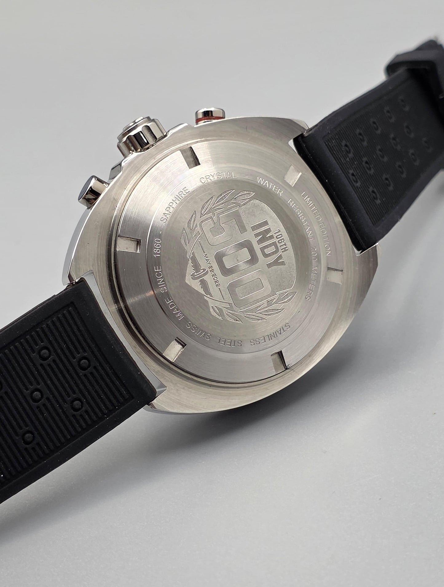 High Quality Luxury Branded Watch - Silver & Black