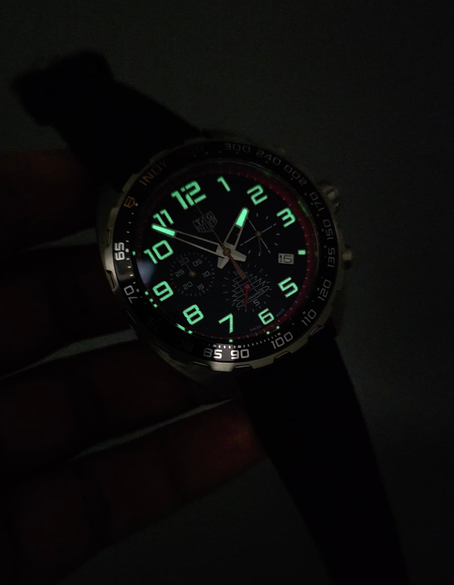 High Quality Luxury Branded Watch - Silver & Black