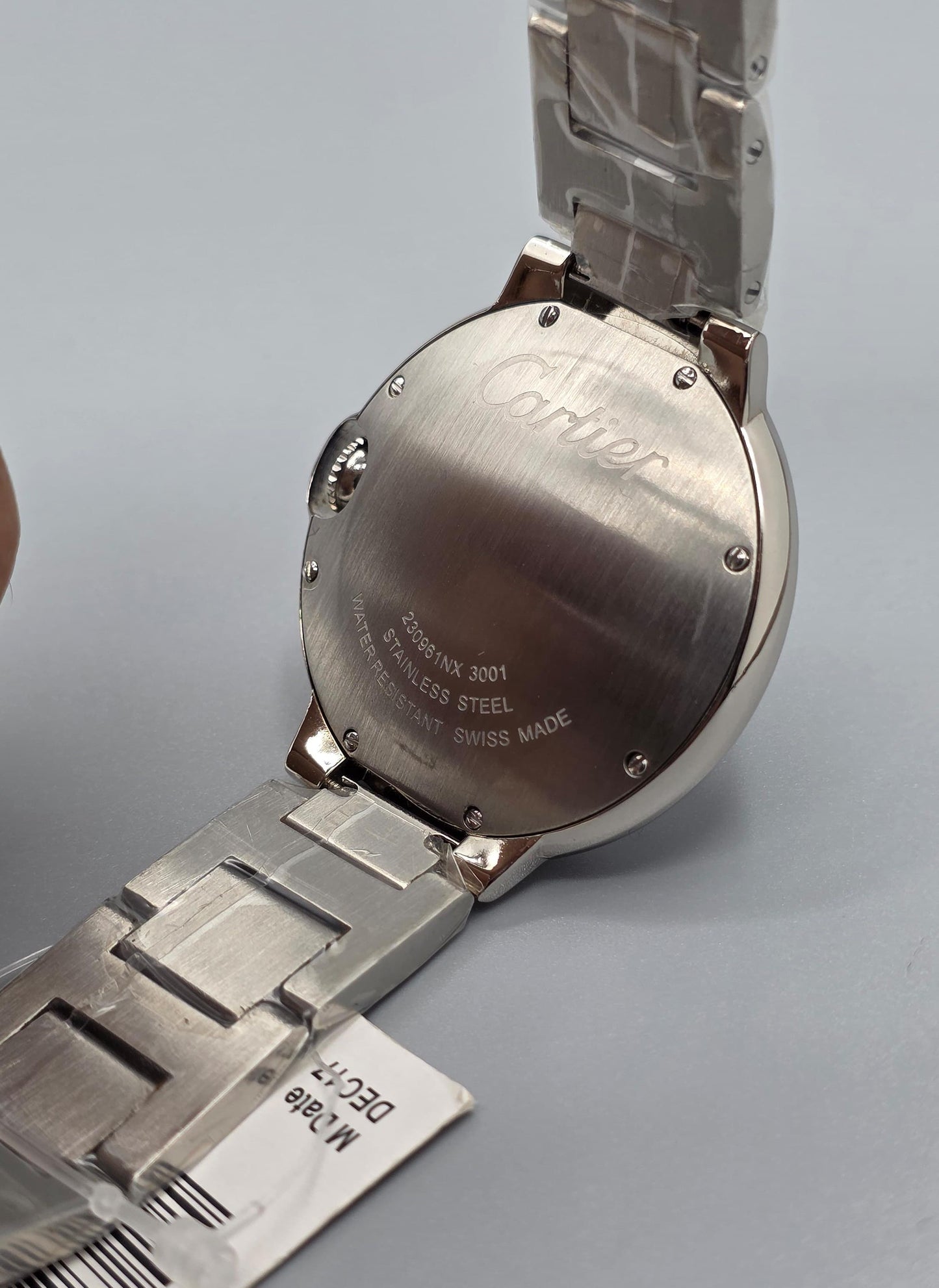 High Quality Luxury Branded Watch - Silver Chain
