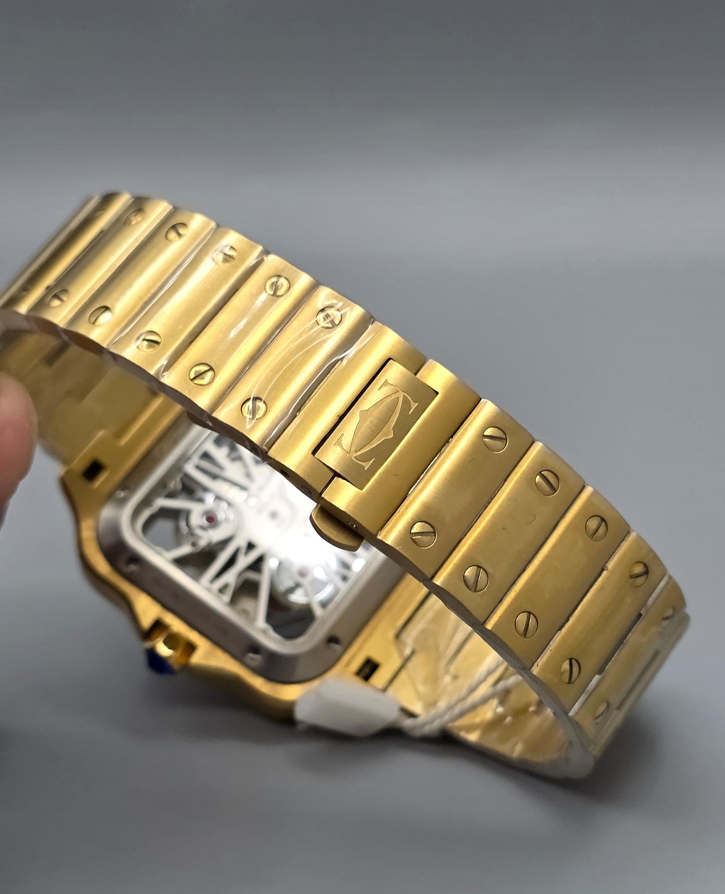 High Quality Luxury Branded Watch - Gold Chain