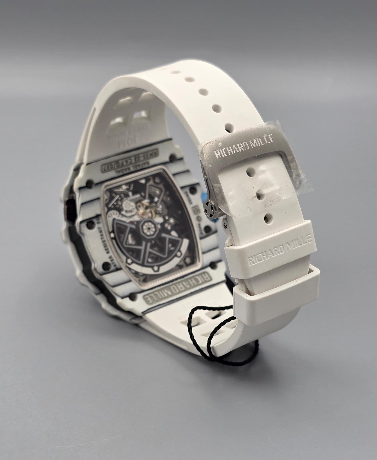 Luxury Skeleton Sport Watch – White Lightweight Edition