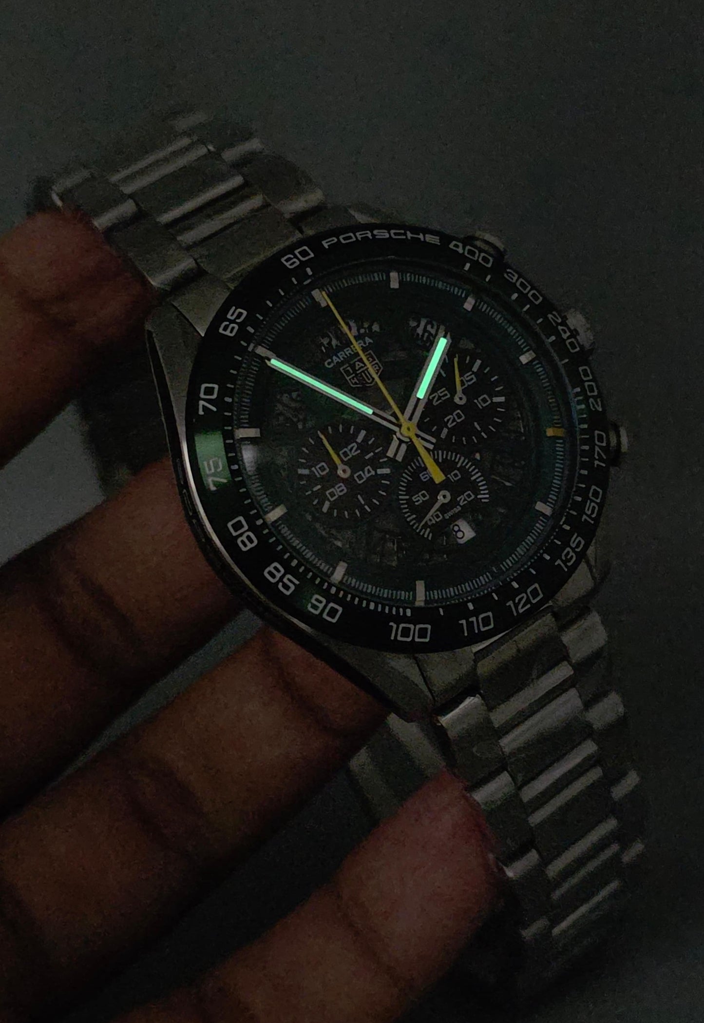 High Quality Luxury Branded Watch - Green Dail