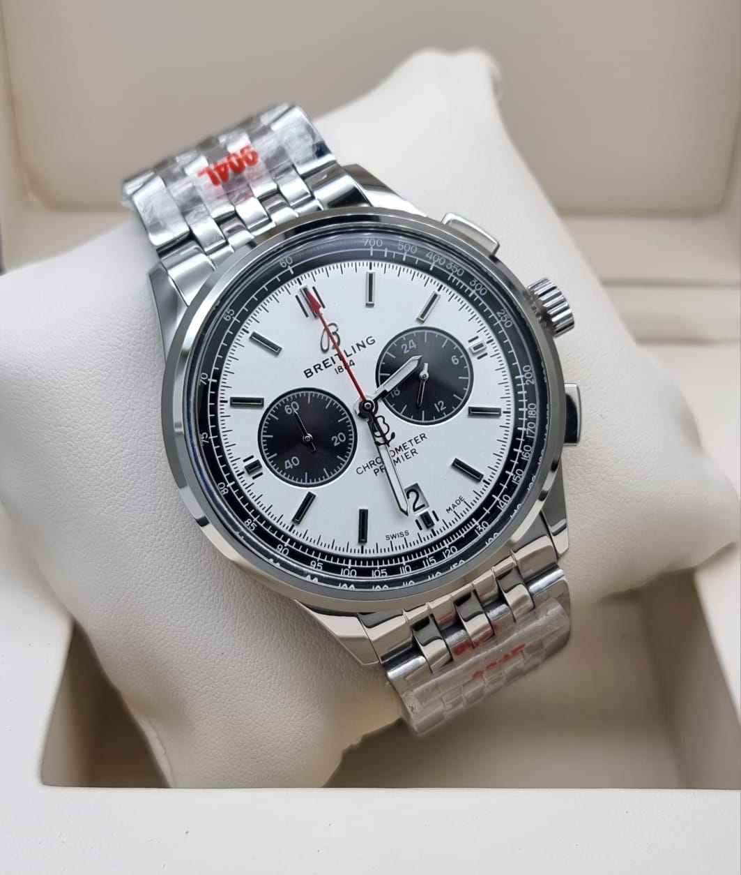 High Quality Luxury Branded Watch - Silver