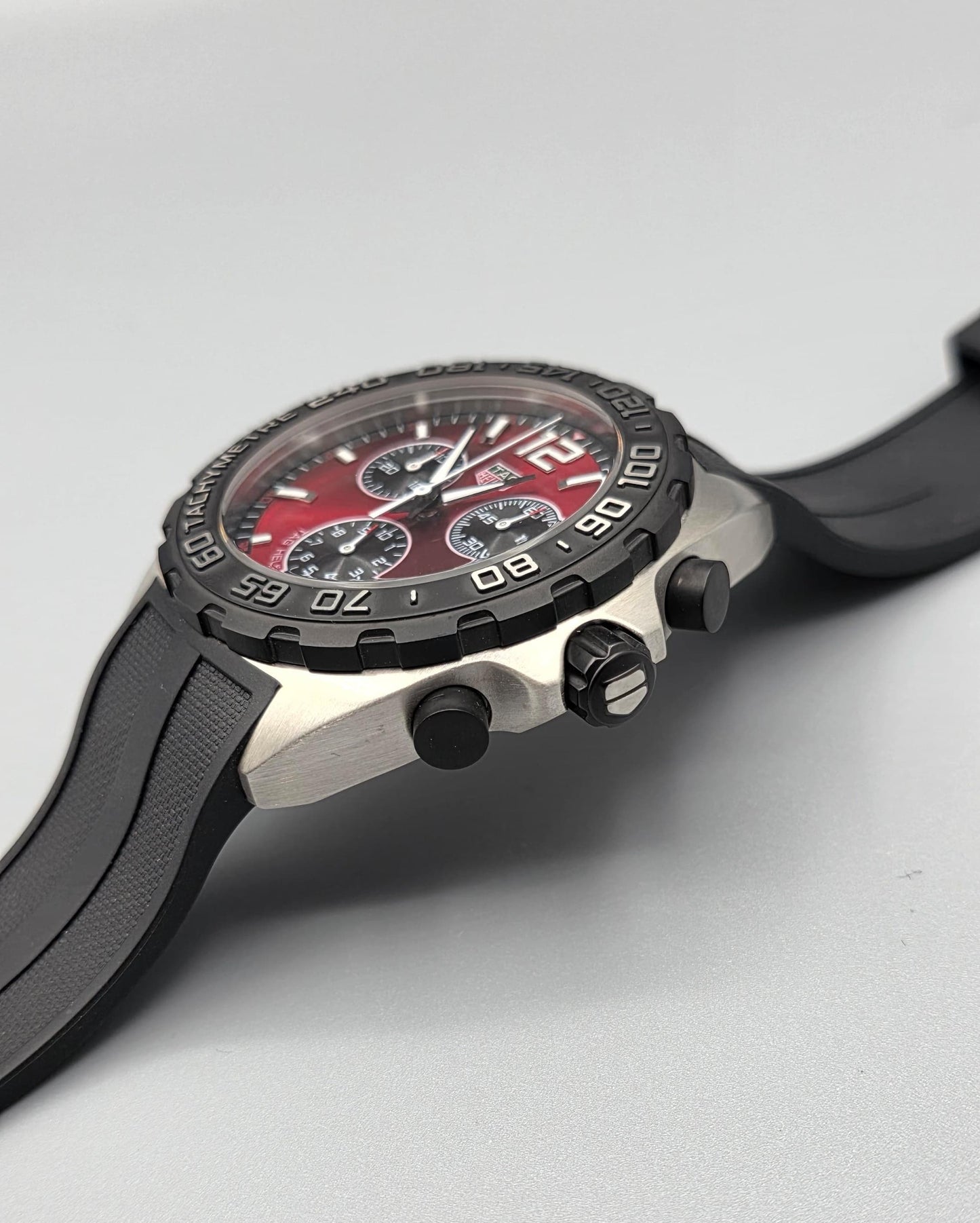 High Quality Luxury Branded Watch - Silver & Black