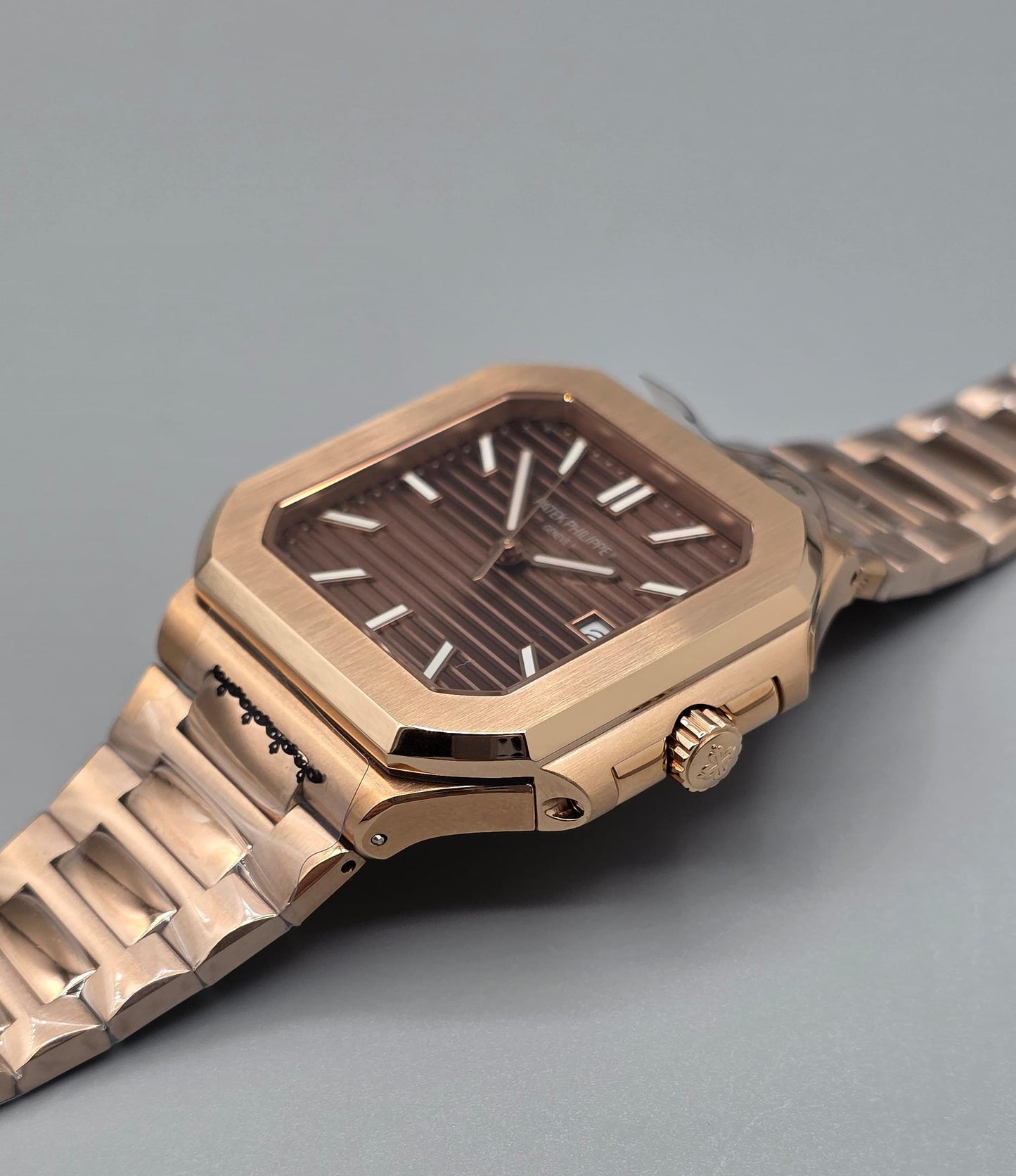 Premium Luxury Men’s Watch – Rose Gold, Automatic Datejust, Brown Dial