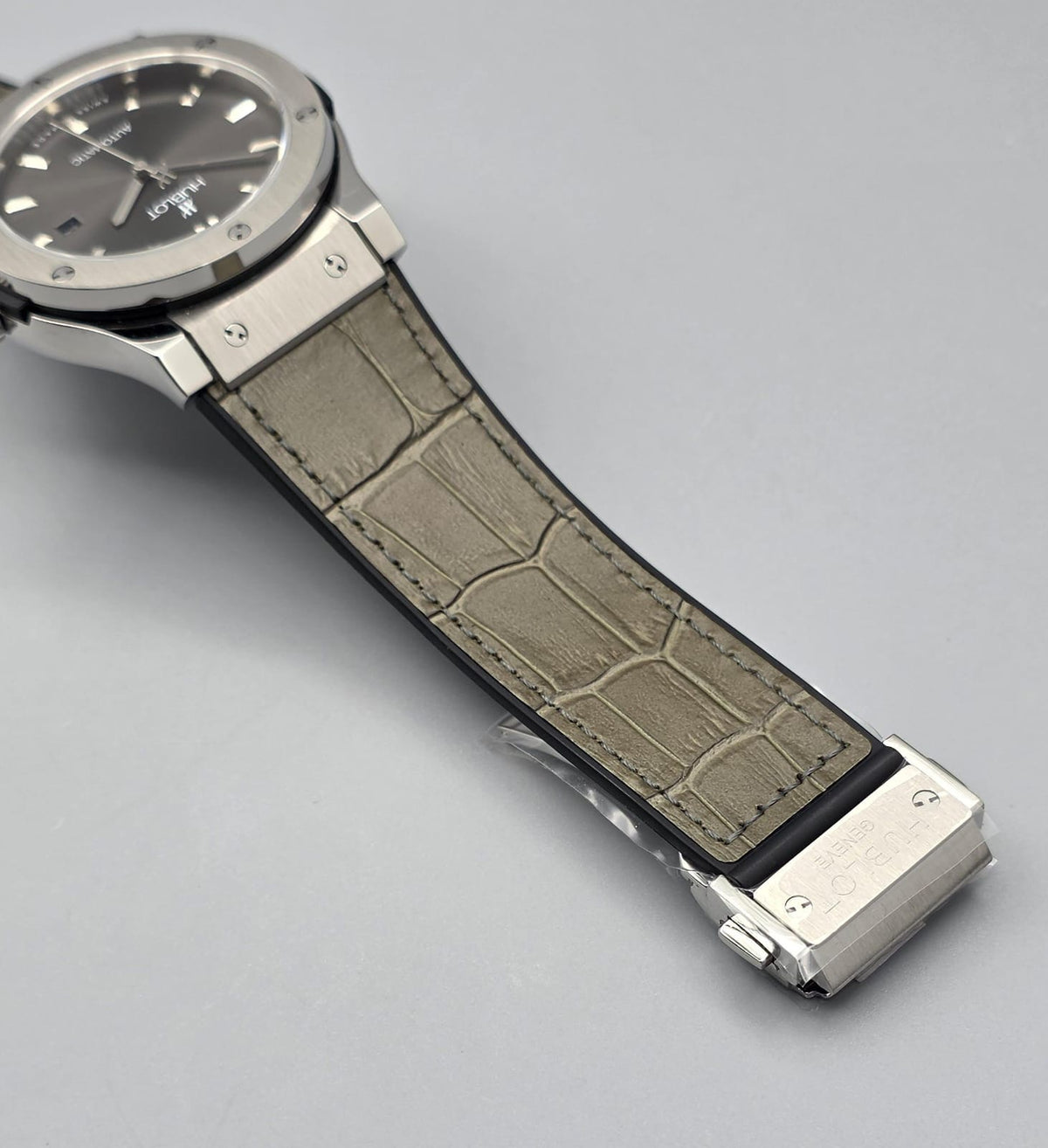 Premium Grey Dial Automatic Luxury Watch – Silver Stainless Steel
