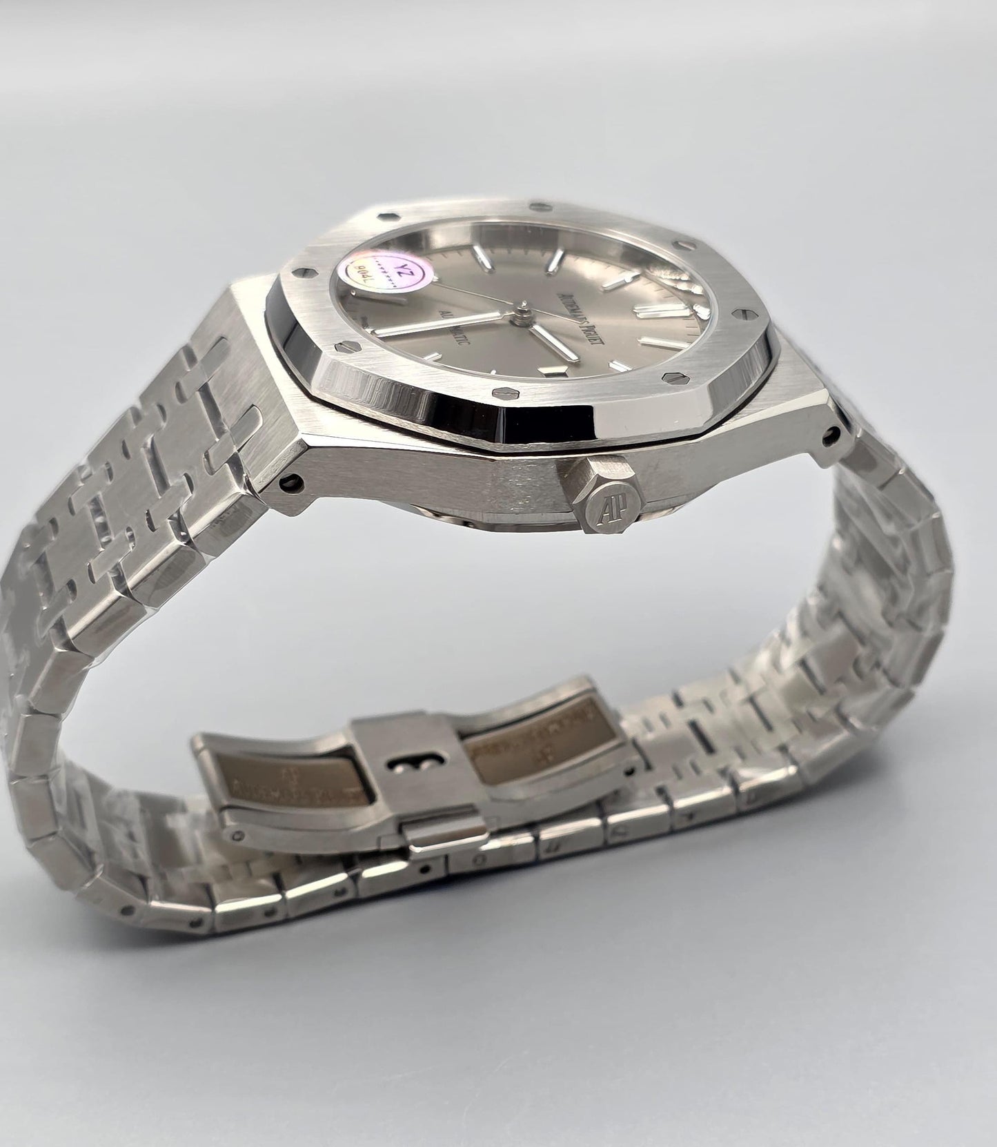 Luxury Men’s Stainless Steel Watch – Automatic Gray Dial