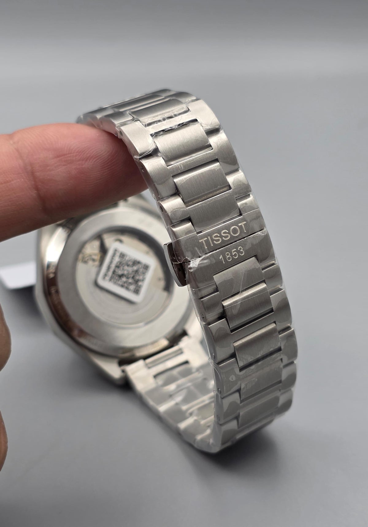 Premium Stainless Steel Ice Blue Octagonal Automatic Luxury Watch