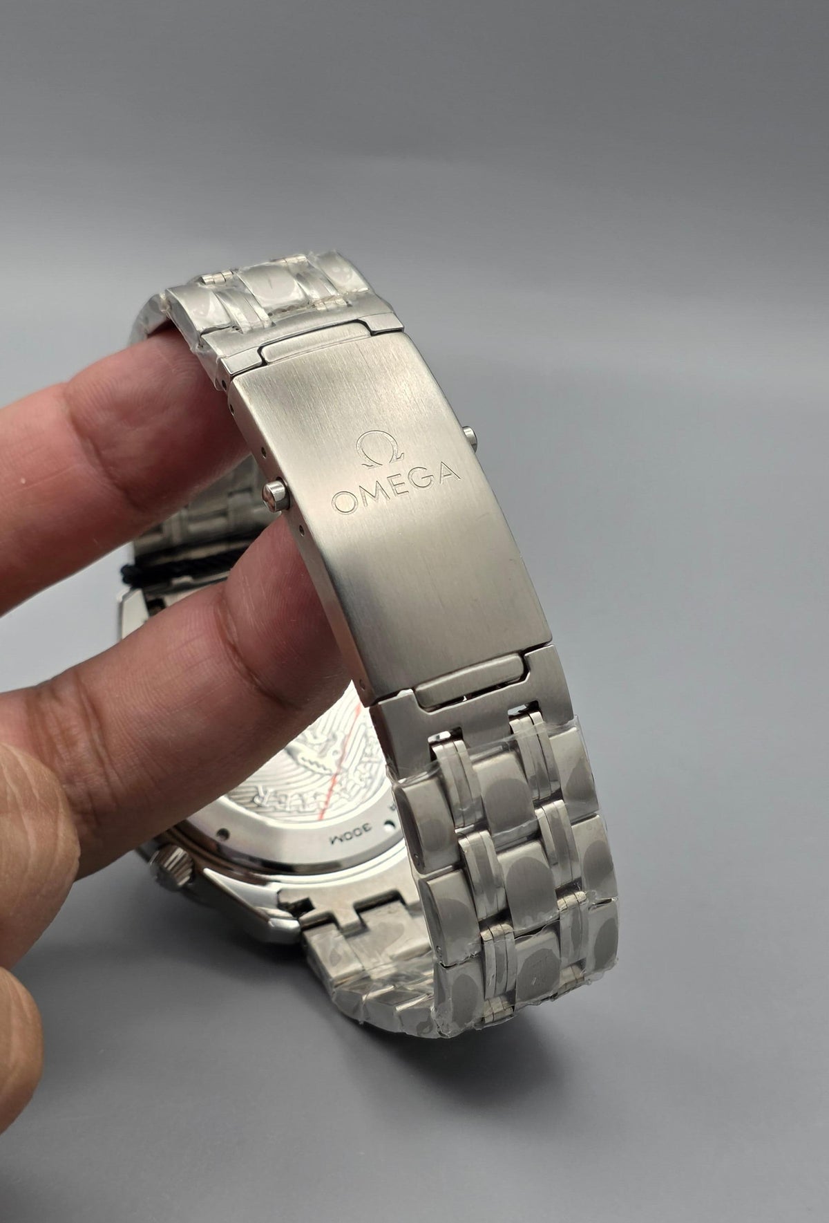 Premium Stainless Steel White Dial Diver Chronograph Luxury Watch