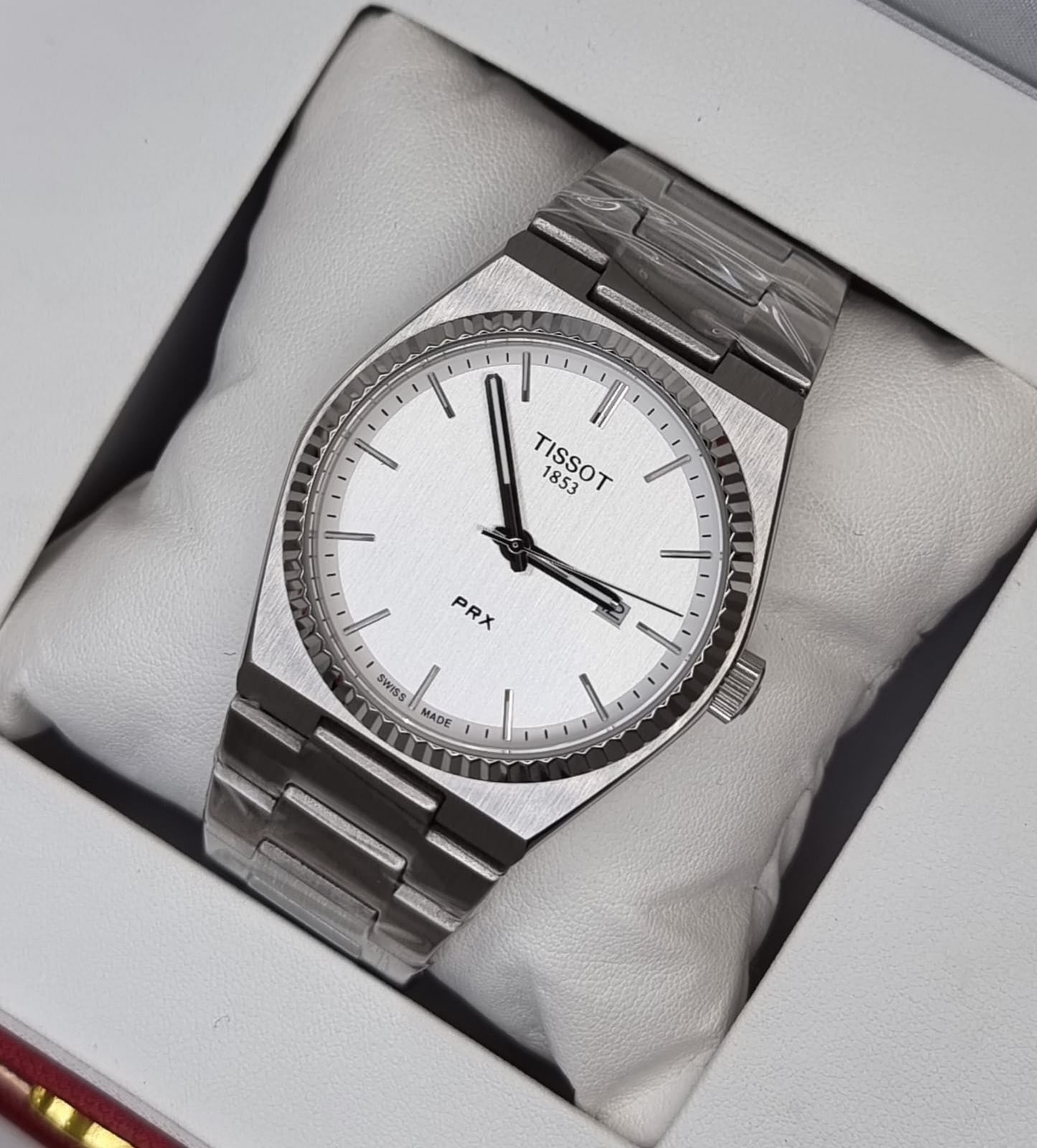 High Quality Luxury Branded Watch - Silver