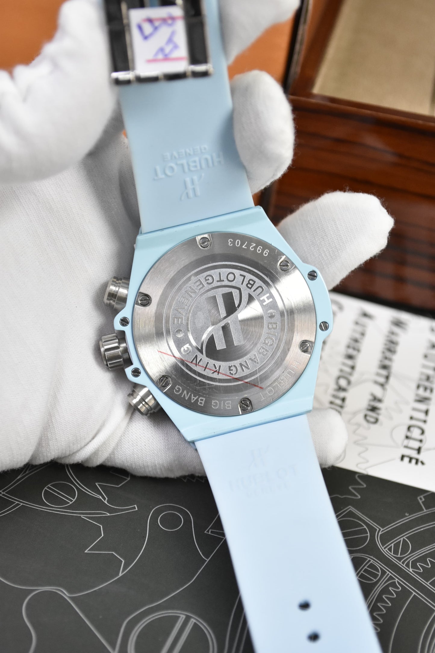 High Quality Luxury Branded Watch - Sky Blue