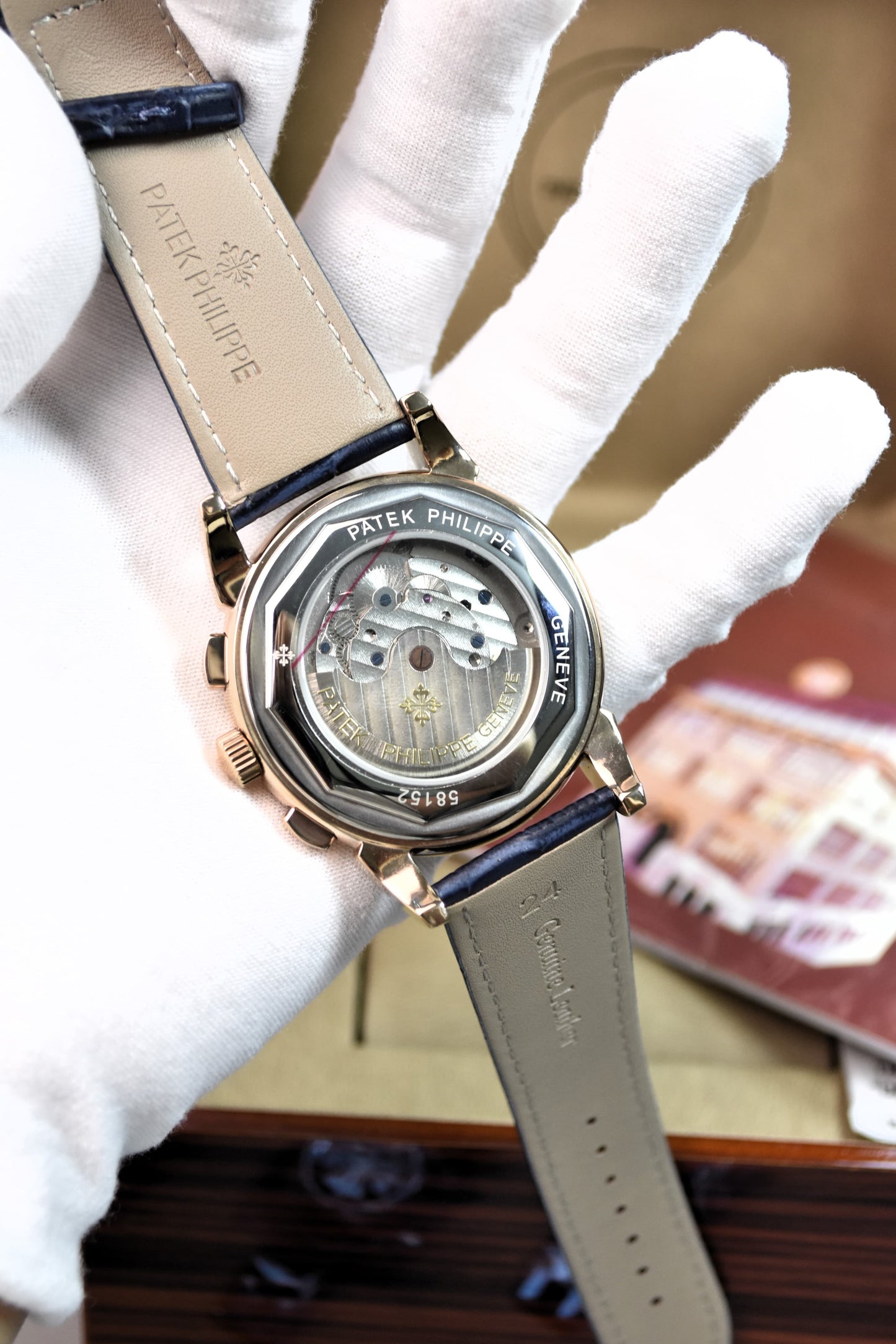 High Quality Luxury Branded Watch - Zarcoon Bezel (Rose Gold)