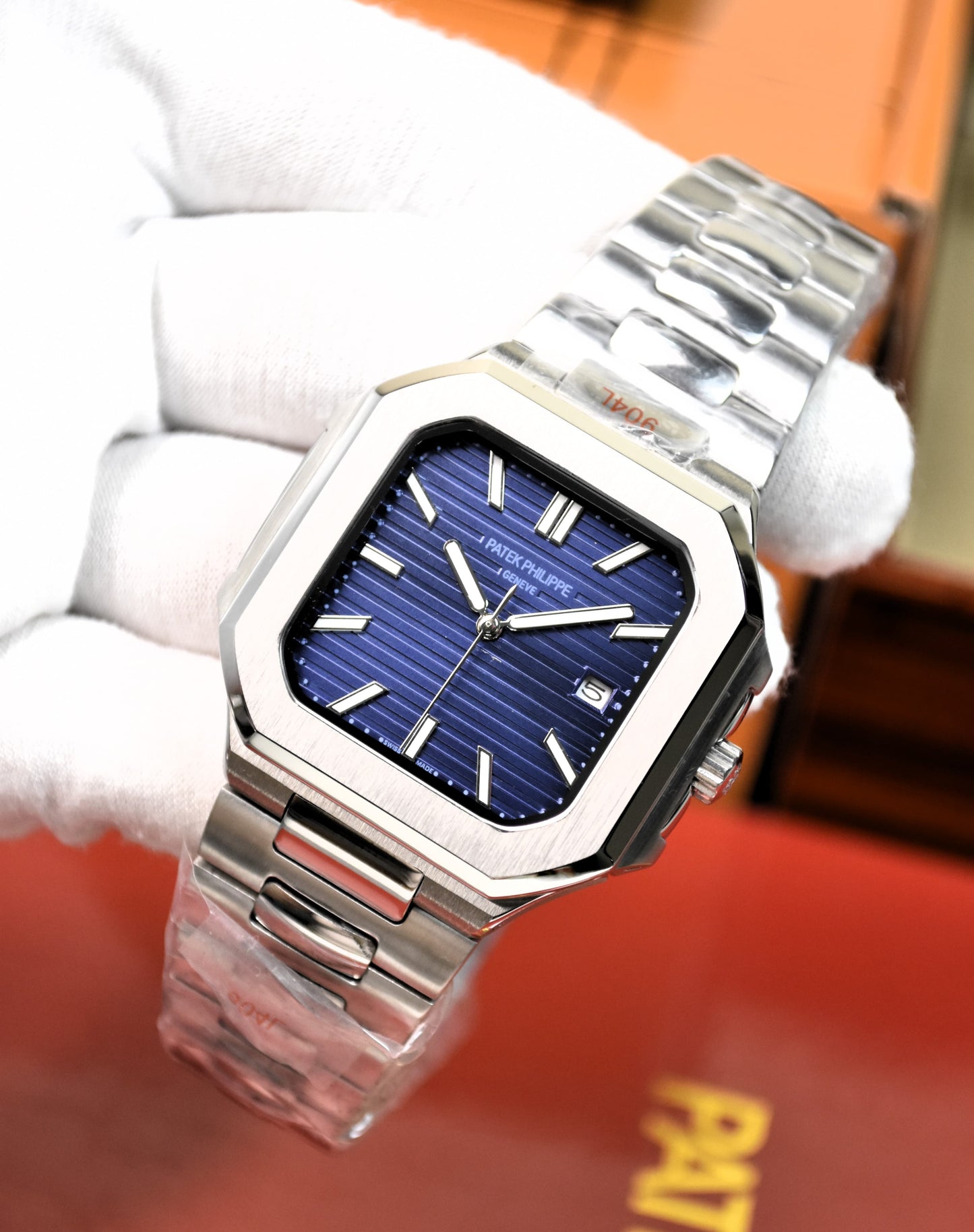 High Quality Luxury Branded Watch - Blue Dail