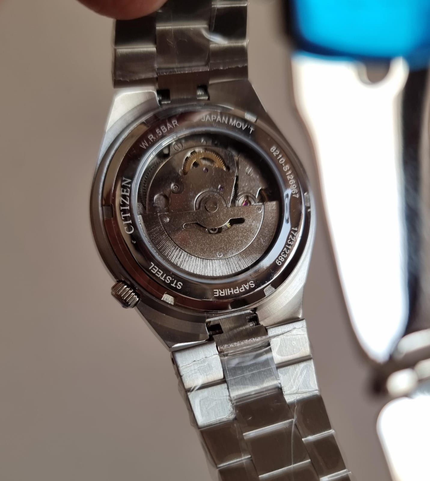 High Quality Luxury Branded Watch - Blue Dail