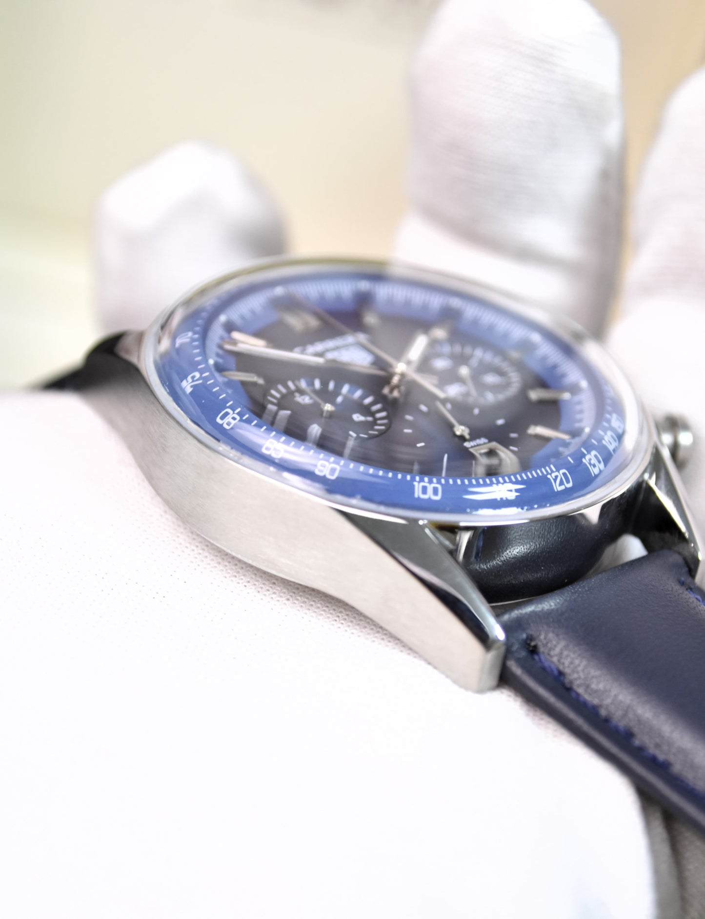 High Quality Luxury Branded Watch - Blue Dail