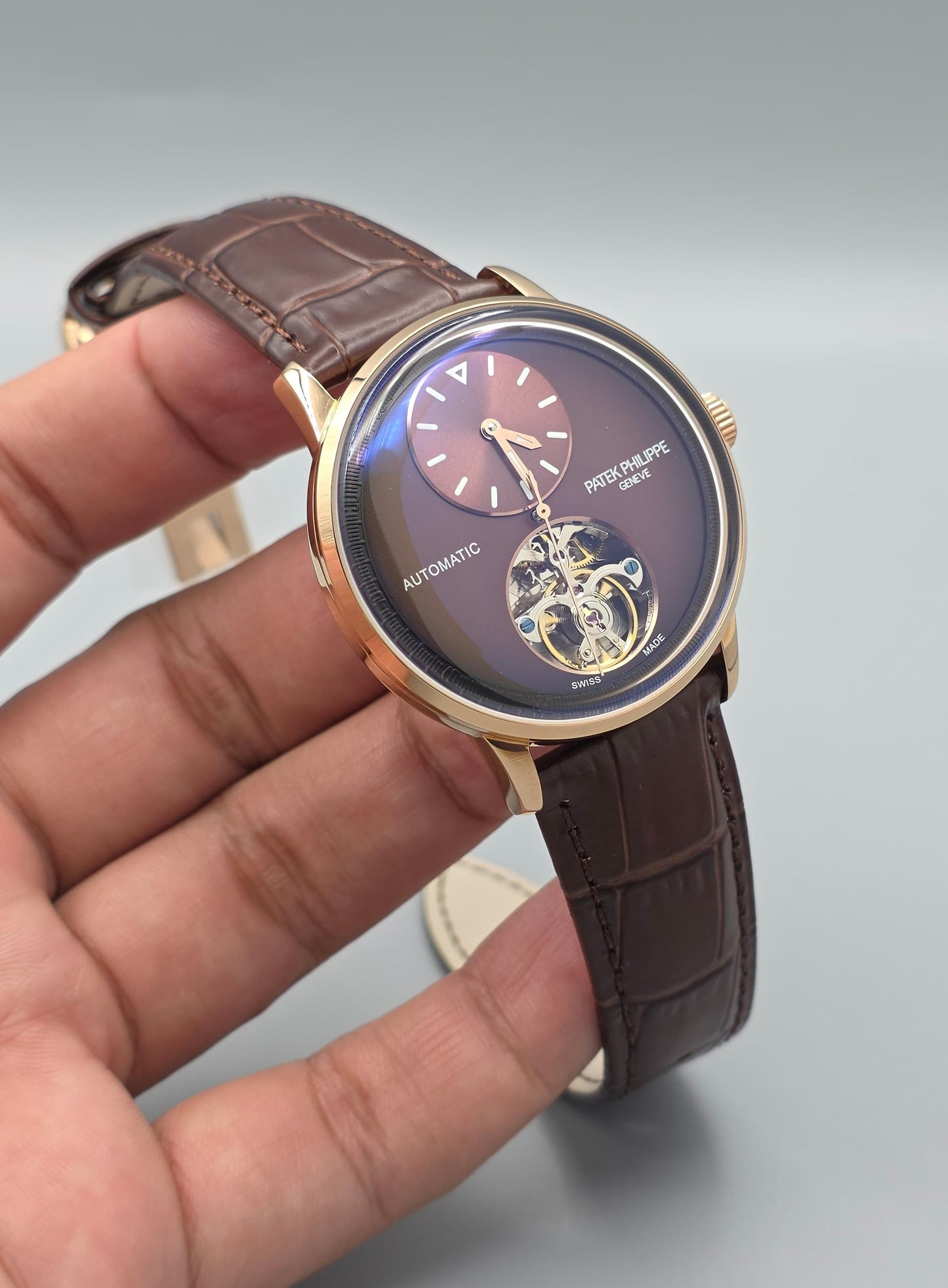 Classic Open Heart Rose Gold Automatic
