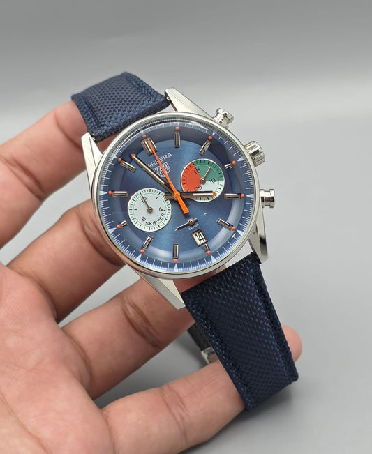Premium Blue Regatta Chronograph Luxury Sports Watch