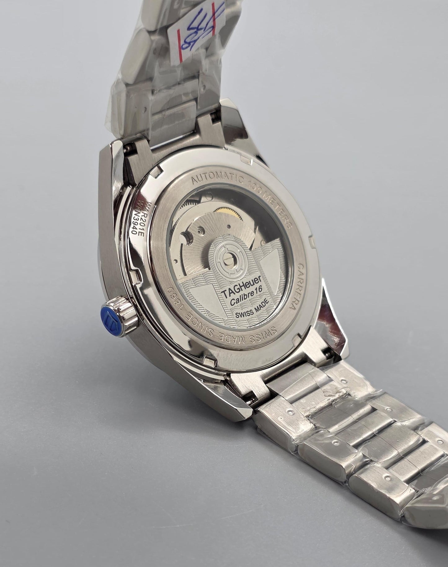 Green Dial Automatic Stainless Steel Watch