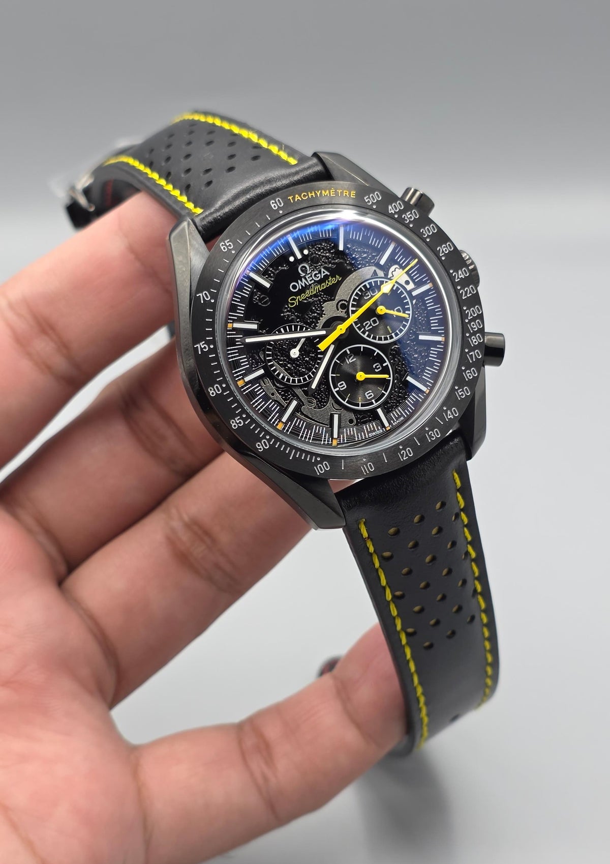 Premium Matte Black Multi-Function Luxury Automatic Watch