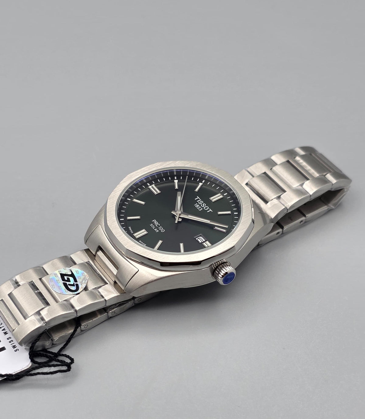 Premium Stainless Steel Emerald Green Octagonal Automatic Luxury Watch