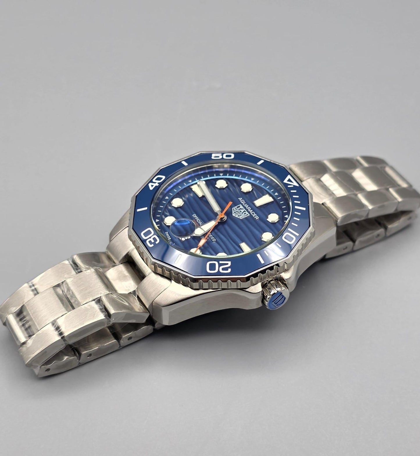 Luxury Blue Diver Automatic – Steel Edition