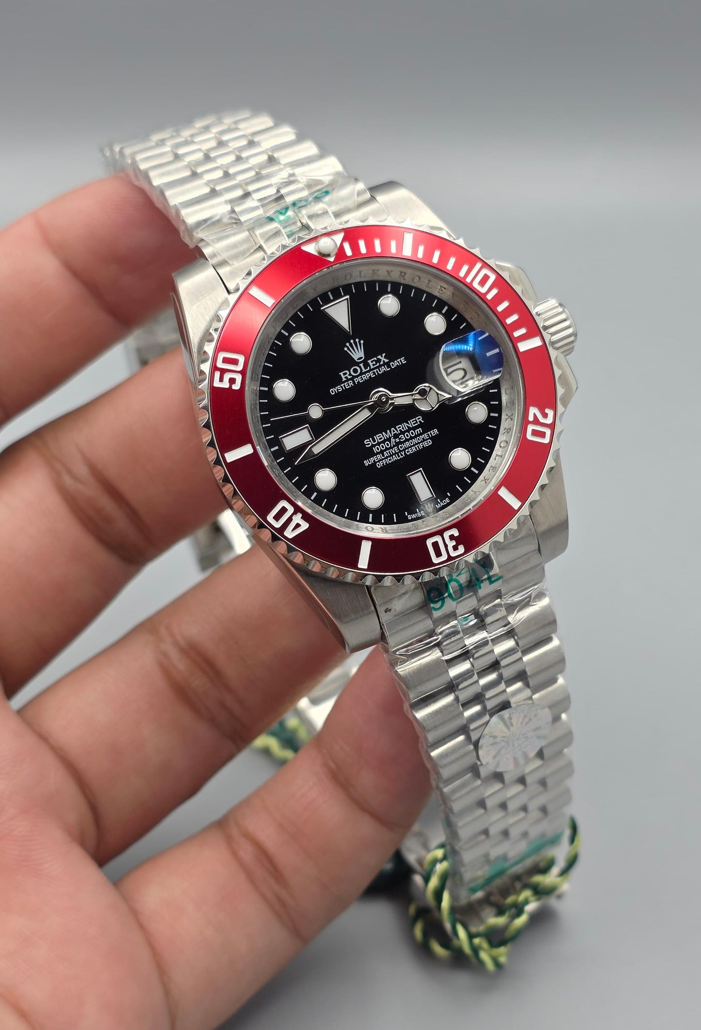 Luxury Red Bezel Automatic – Jubilee Edition