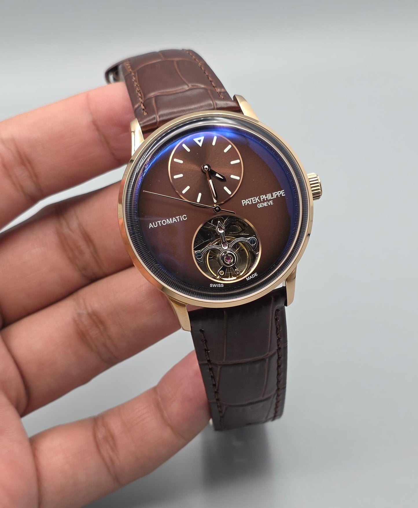 Classic Open Heart Rose Gold Automatic
