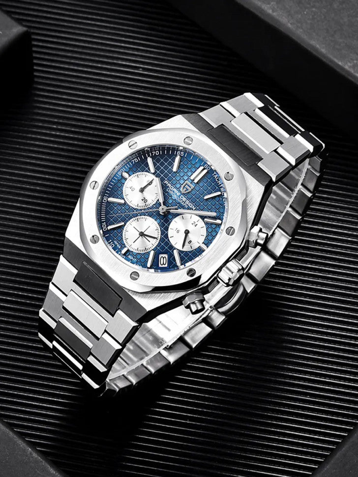 Pagani Design PD-1707 Chronograph-Steel Blue