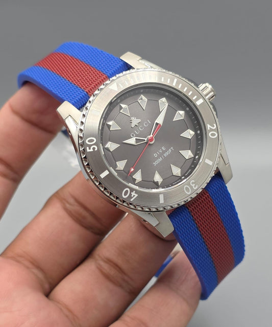 High Quality Luxury Branded Watch- Pvc Strap