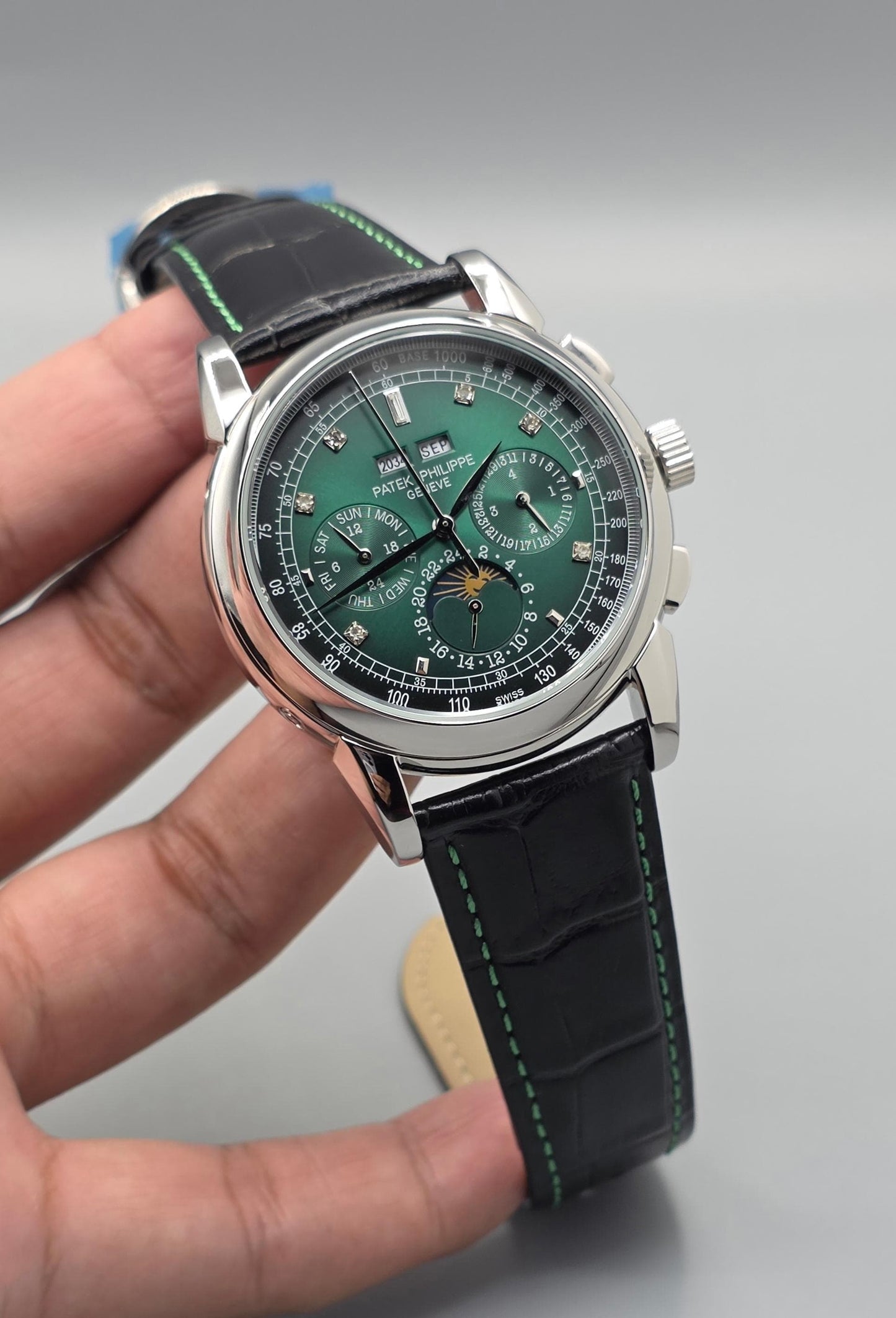 Premium Green Dial Multi-Function Automatic Watch