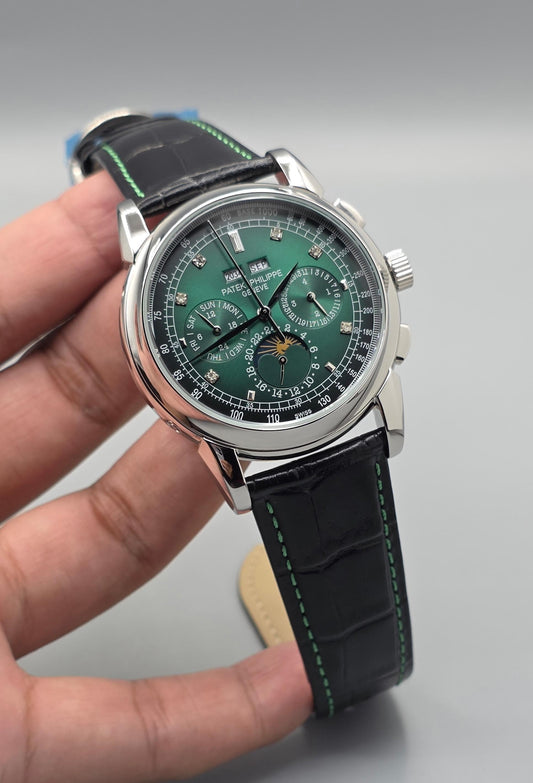 Premium Green Dial Multi-Function Automatic Watch
