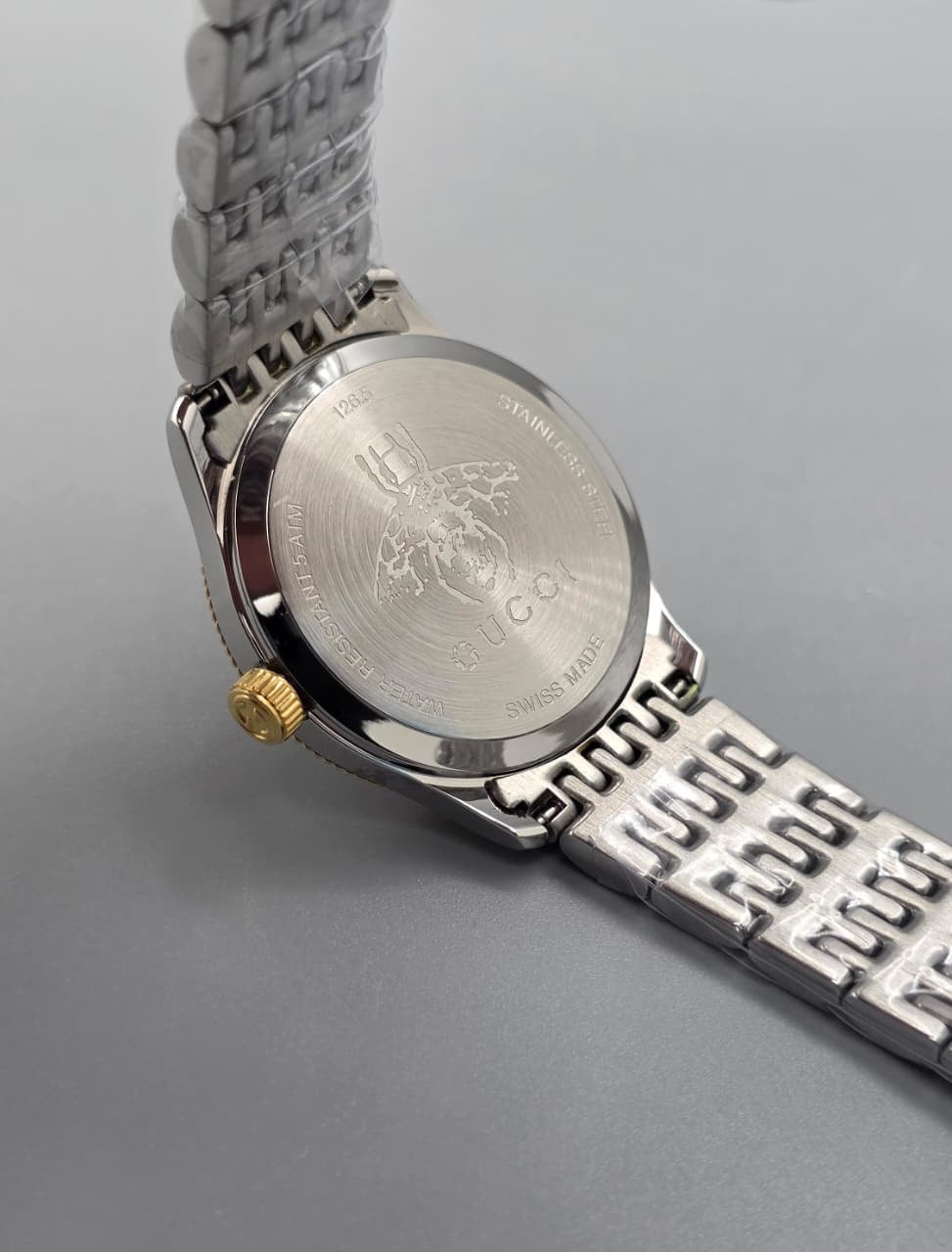 Luxury Ladies Watch – Two-Tone Black Dial Edition