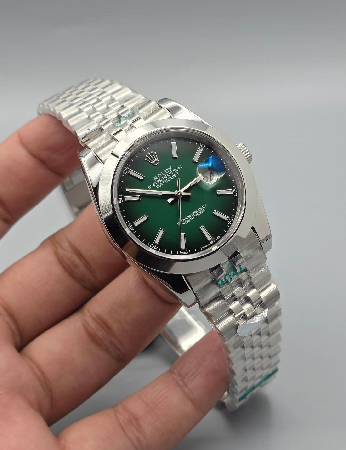 Classic Green Date-Just Automatic Jubilee Edition