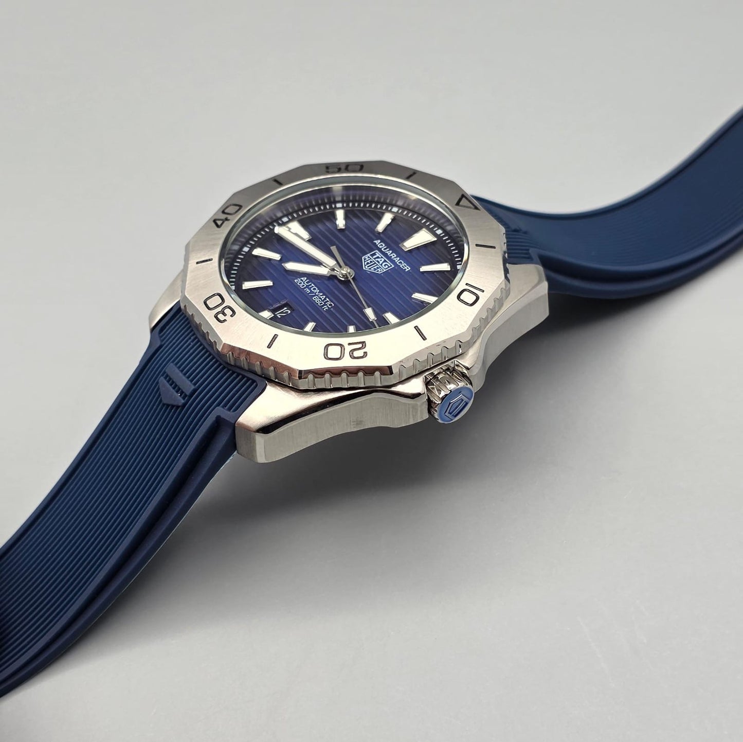 Premium Blue Dial Automatic Dive-Style Watch