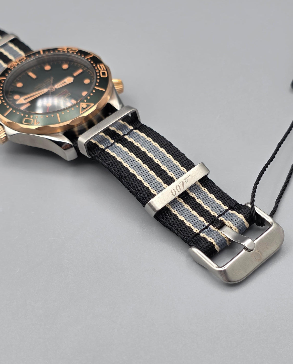 Premium Two-Tone Rose Gold Olive Green Dial Luxury Automatic Watch