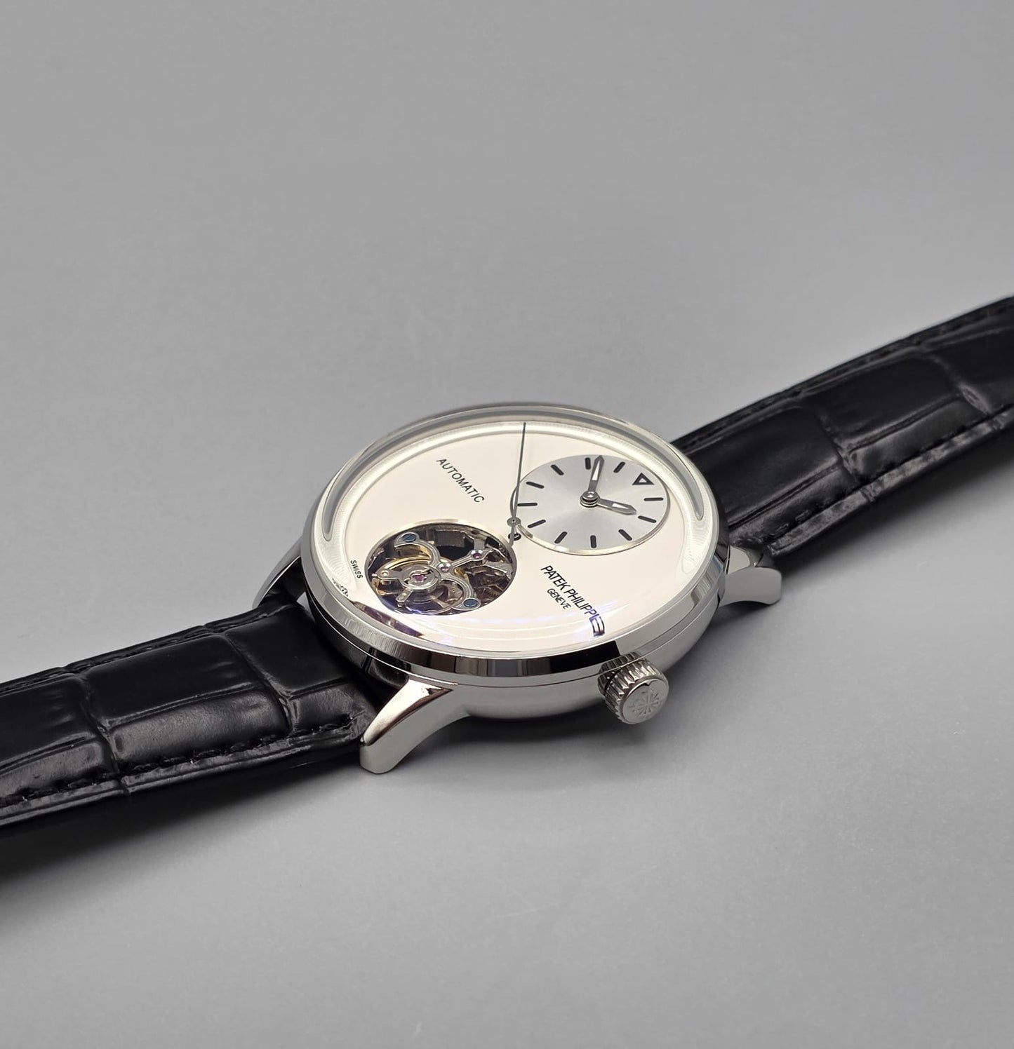 Classic Open Heart White Dial Automatic