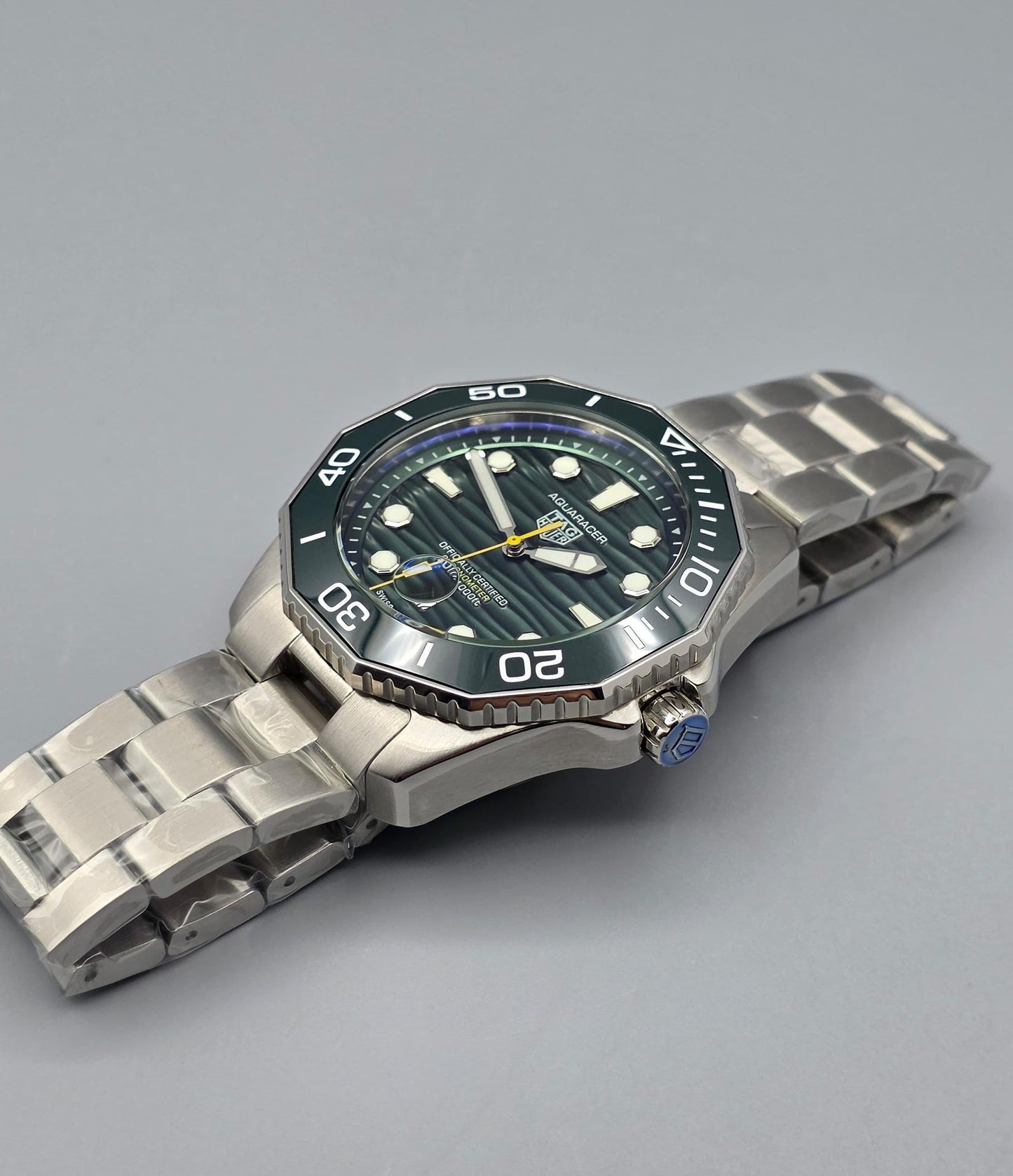 Luxury Green Diver Automatic – Steel Edition