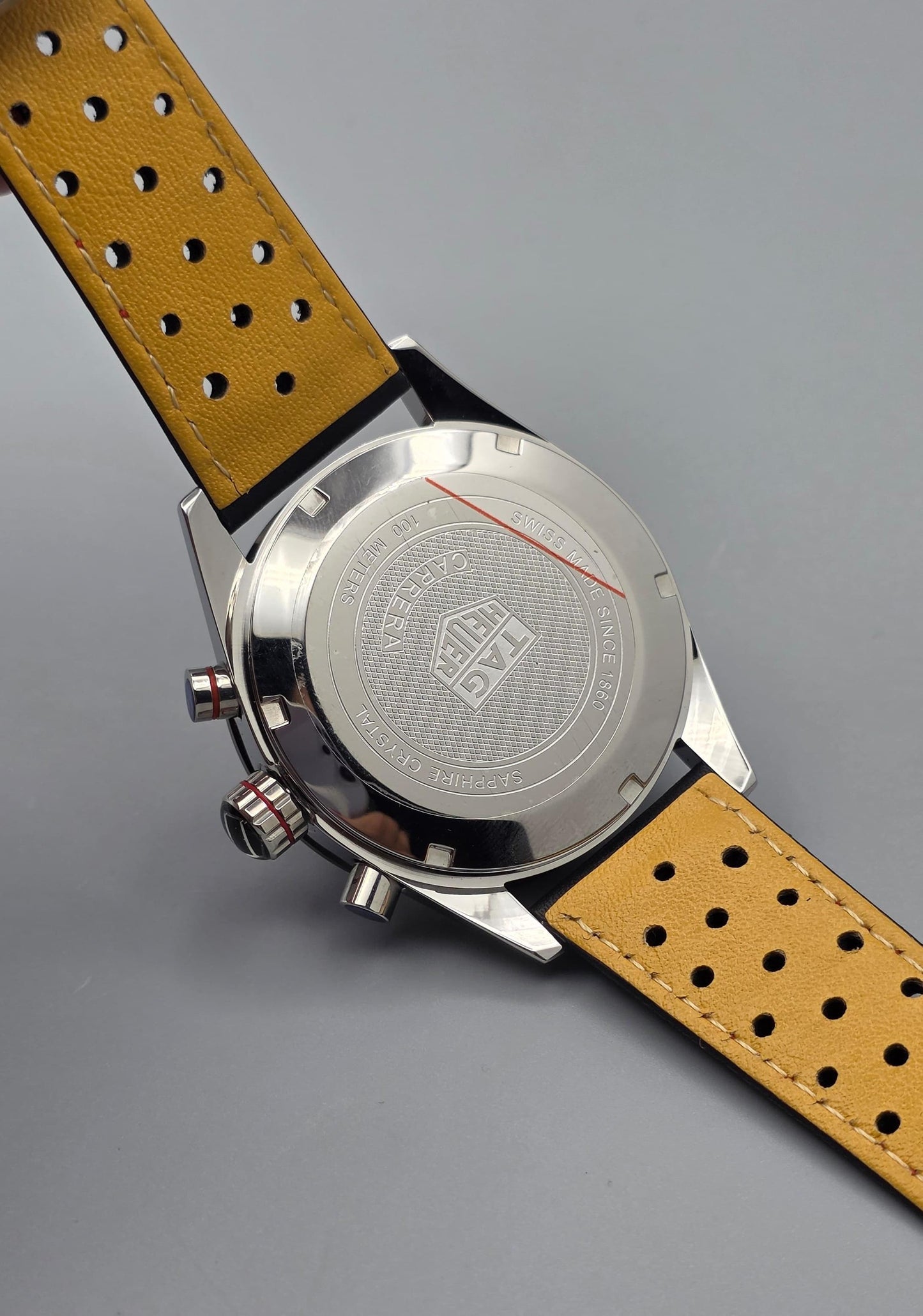 Luxury Black Chronograph Watch