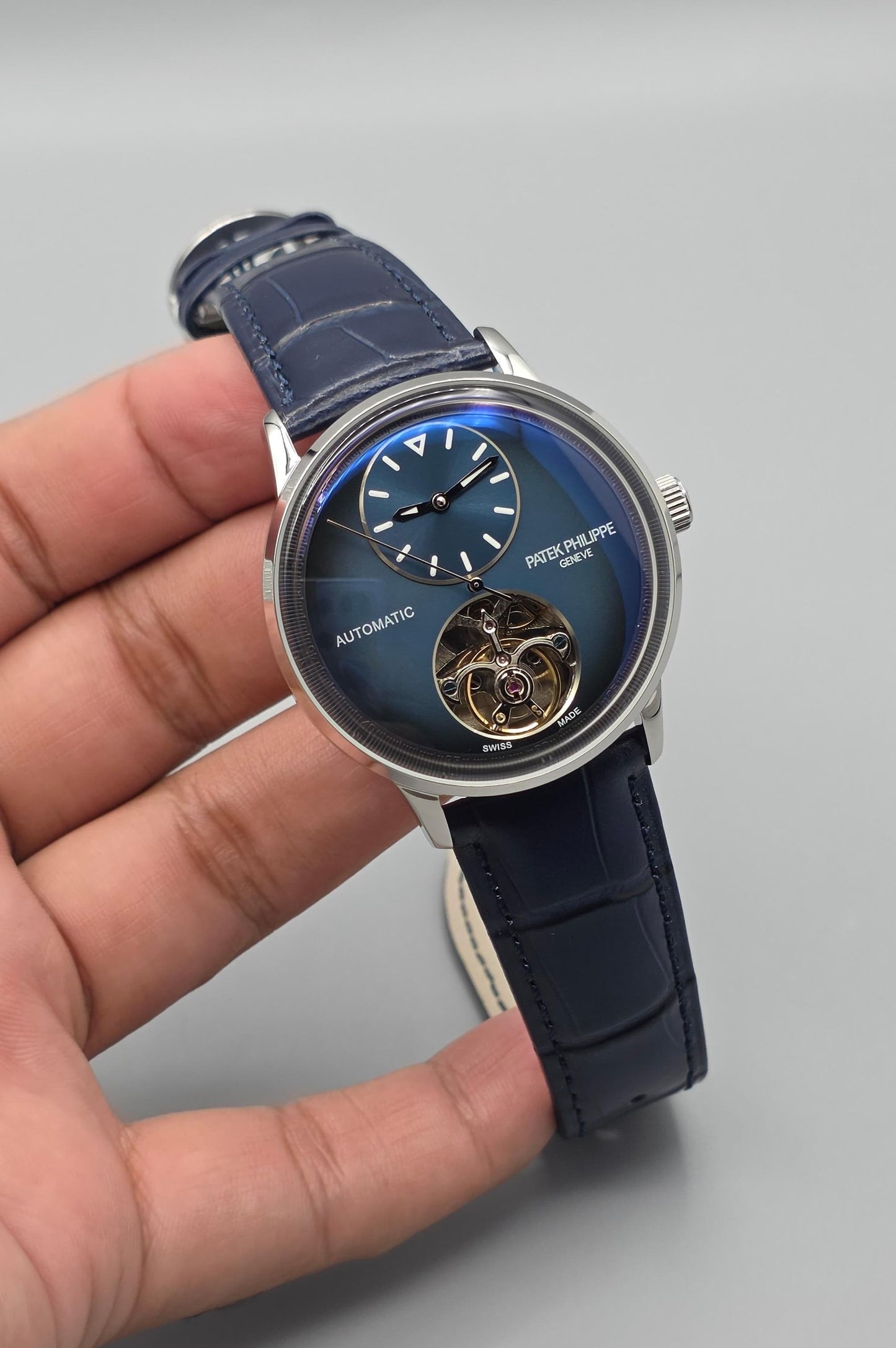 Classic Open Heart Blue Dial Automatic