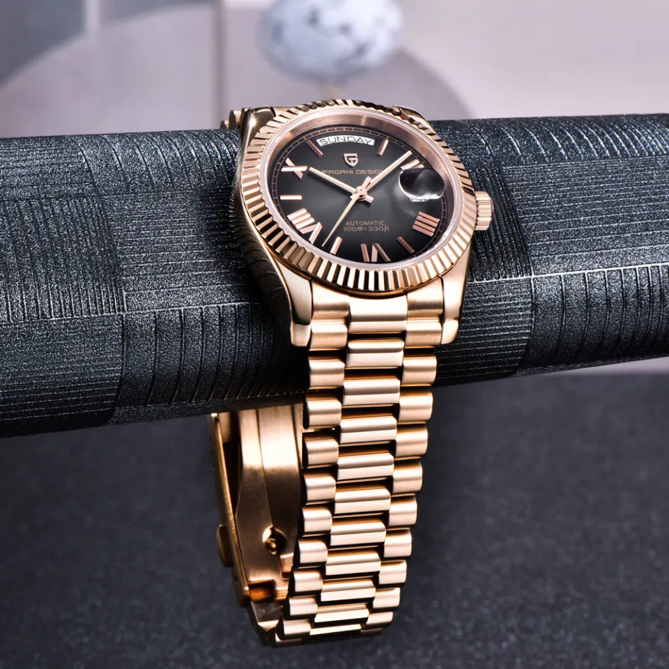 Pagani Design PD-1752 Rose Gold with Gray Dial