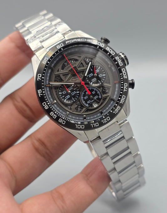High Quality Luxury Branded Watch - Gray Dail
