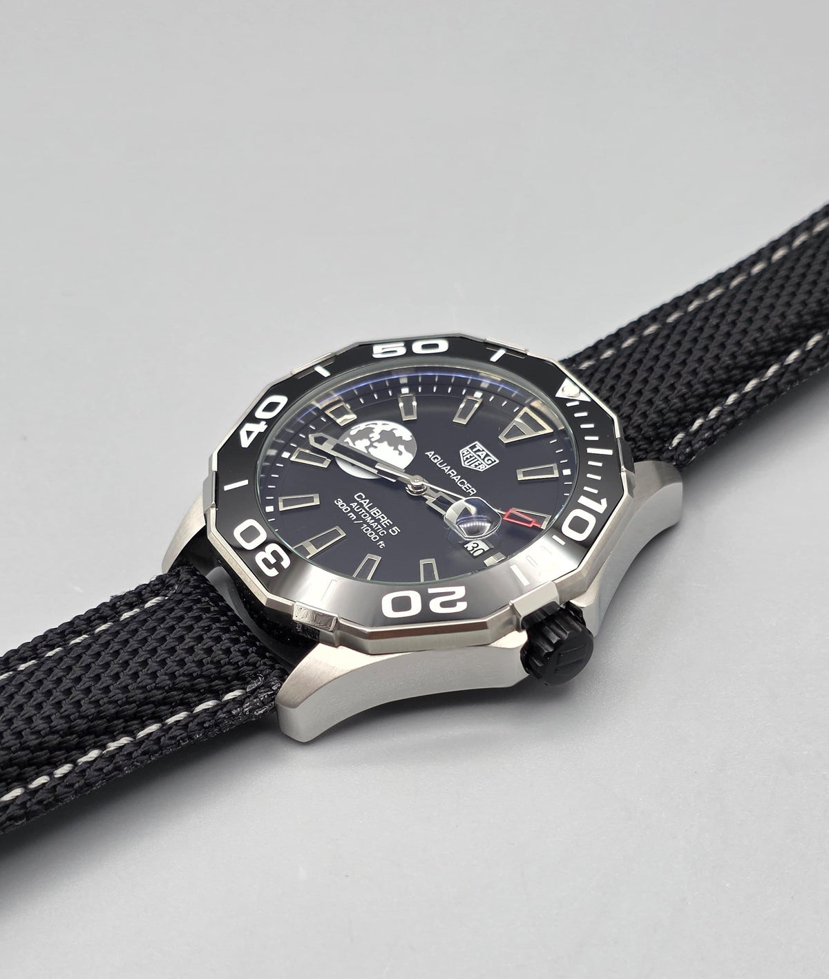 Premium Stainless Steel Black Dial Automatic Luxury Watch