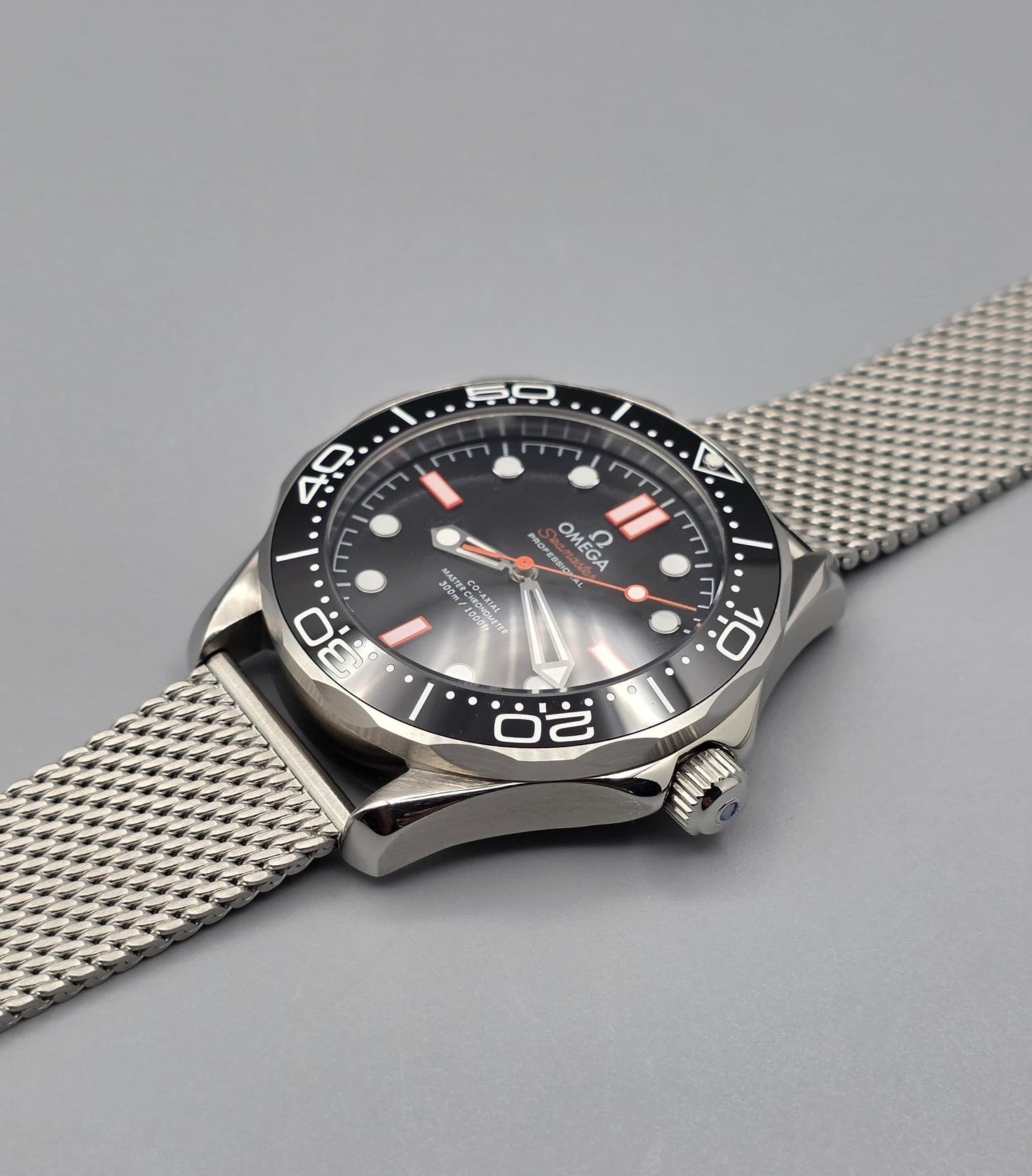 Luxury Black Orange Diver Automatic – Steel Edition